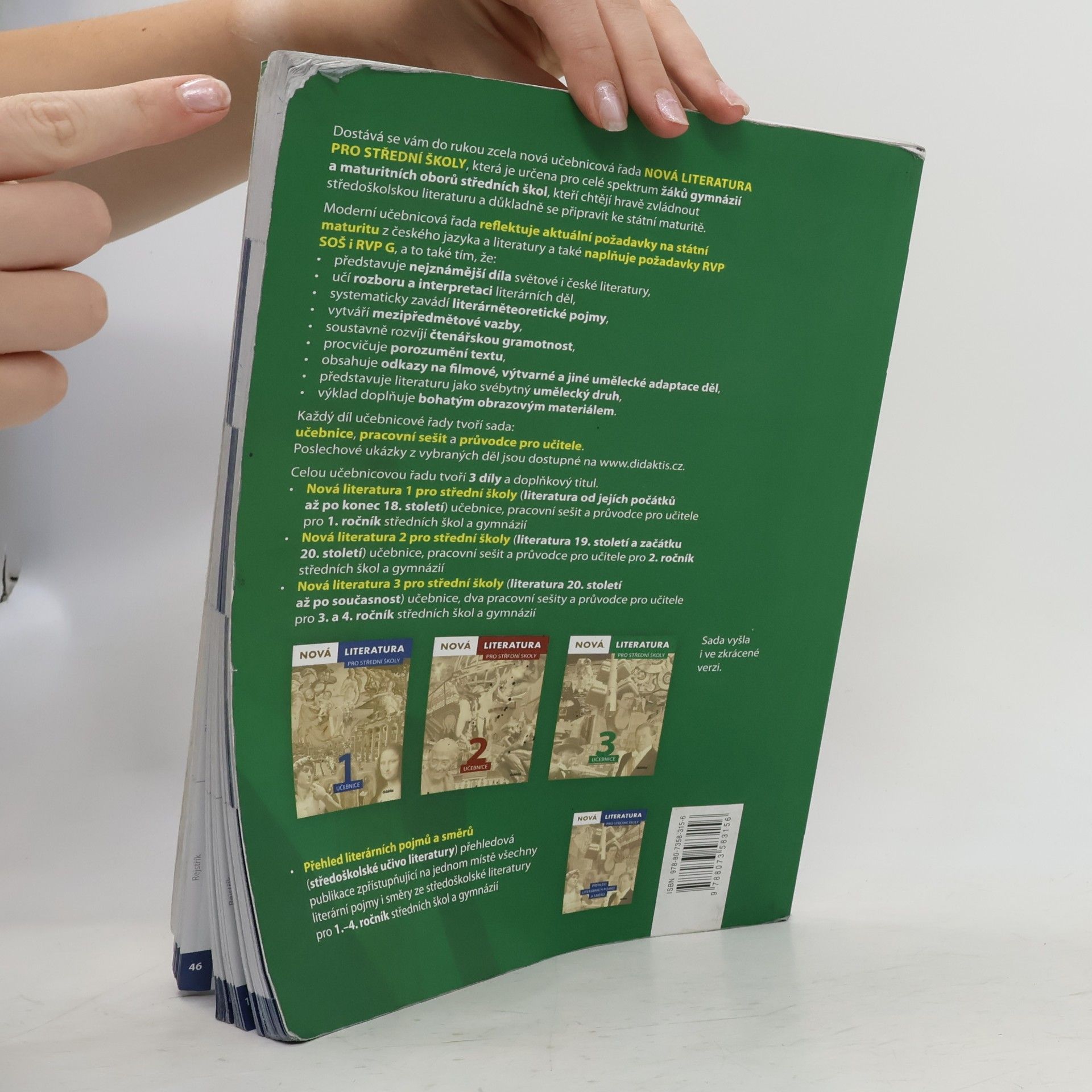 Autores varios Nová literatura pro střední školy 3. Učebnice
