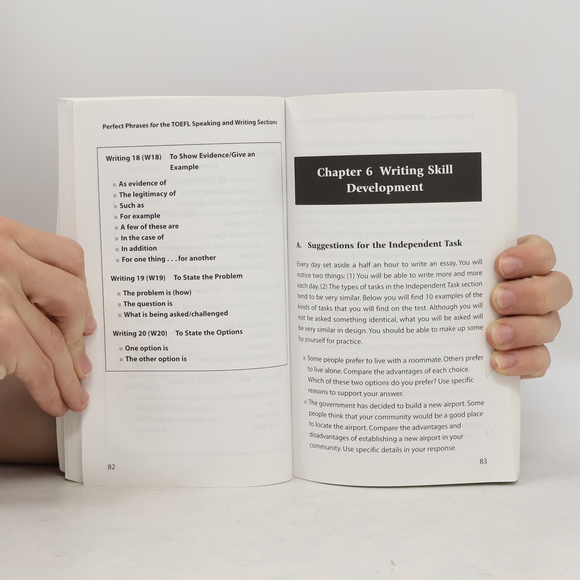 Roberta Steinberg Perfect Phrases for the TOEFL Speaking and Writing Sections
