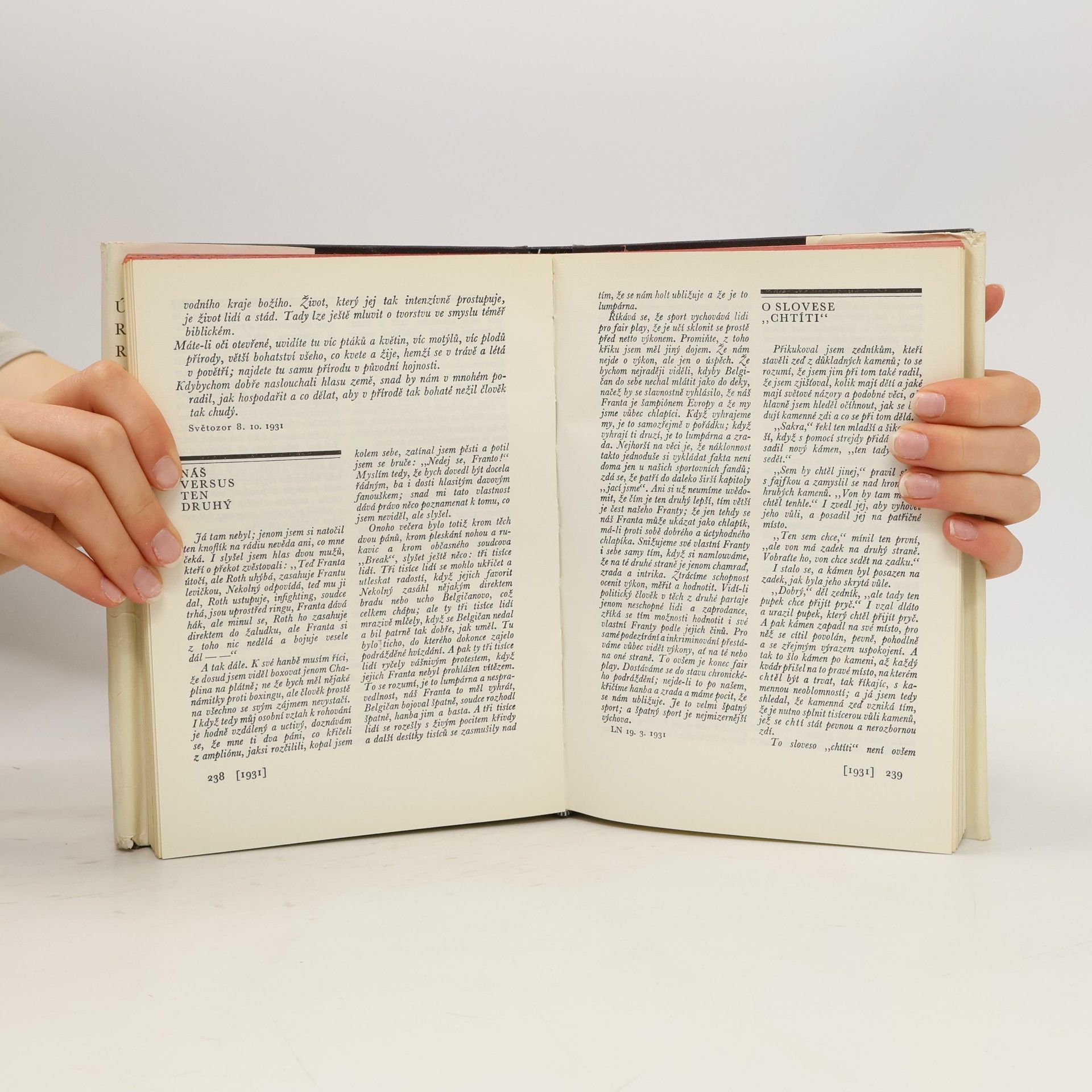 Karel Čapek Na břehu dnů