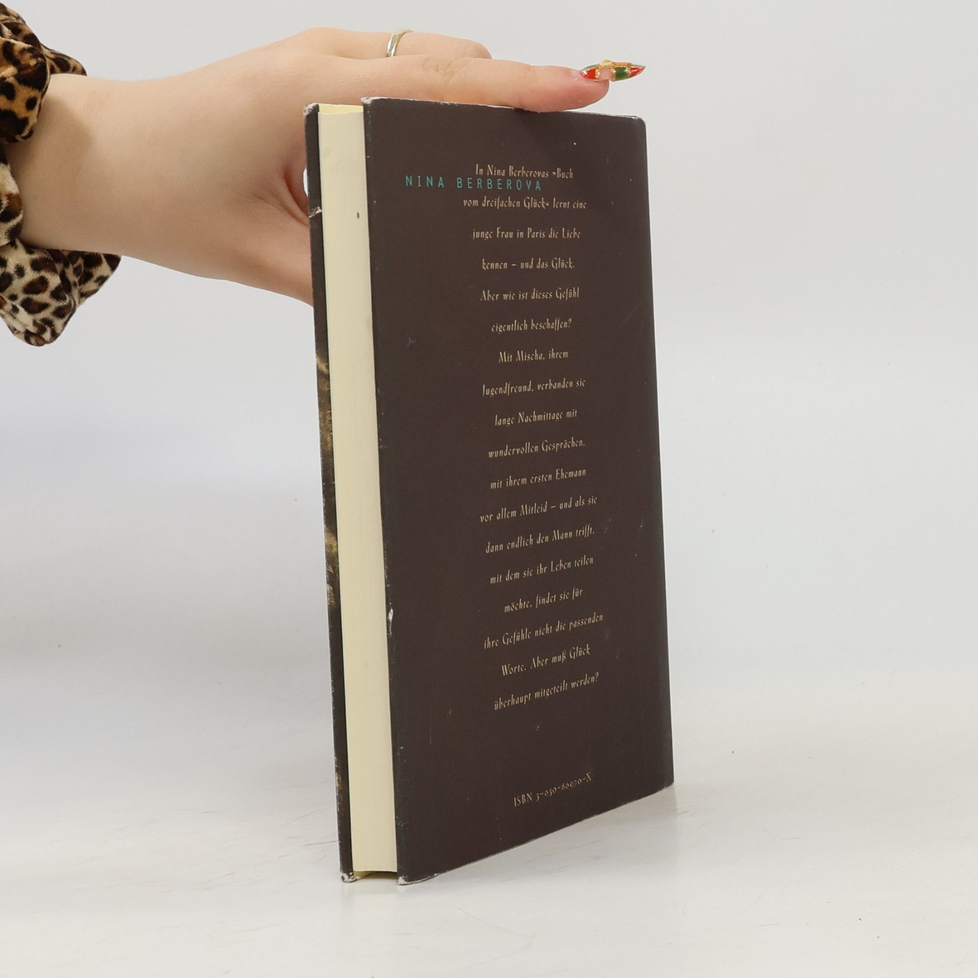 Nina Nikolaevna Berberova Das Buch vom dreifachen Glück
