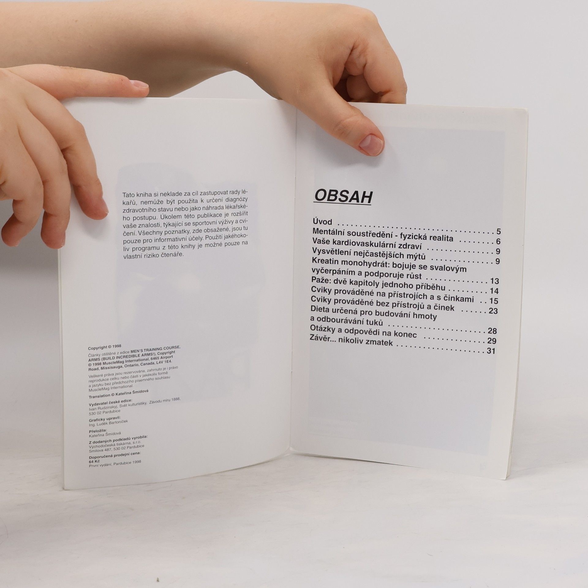 Various authors Paže - Vybudujte si působivé paže