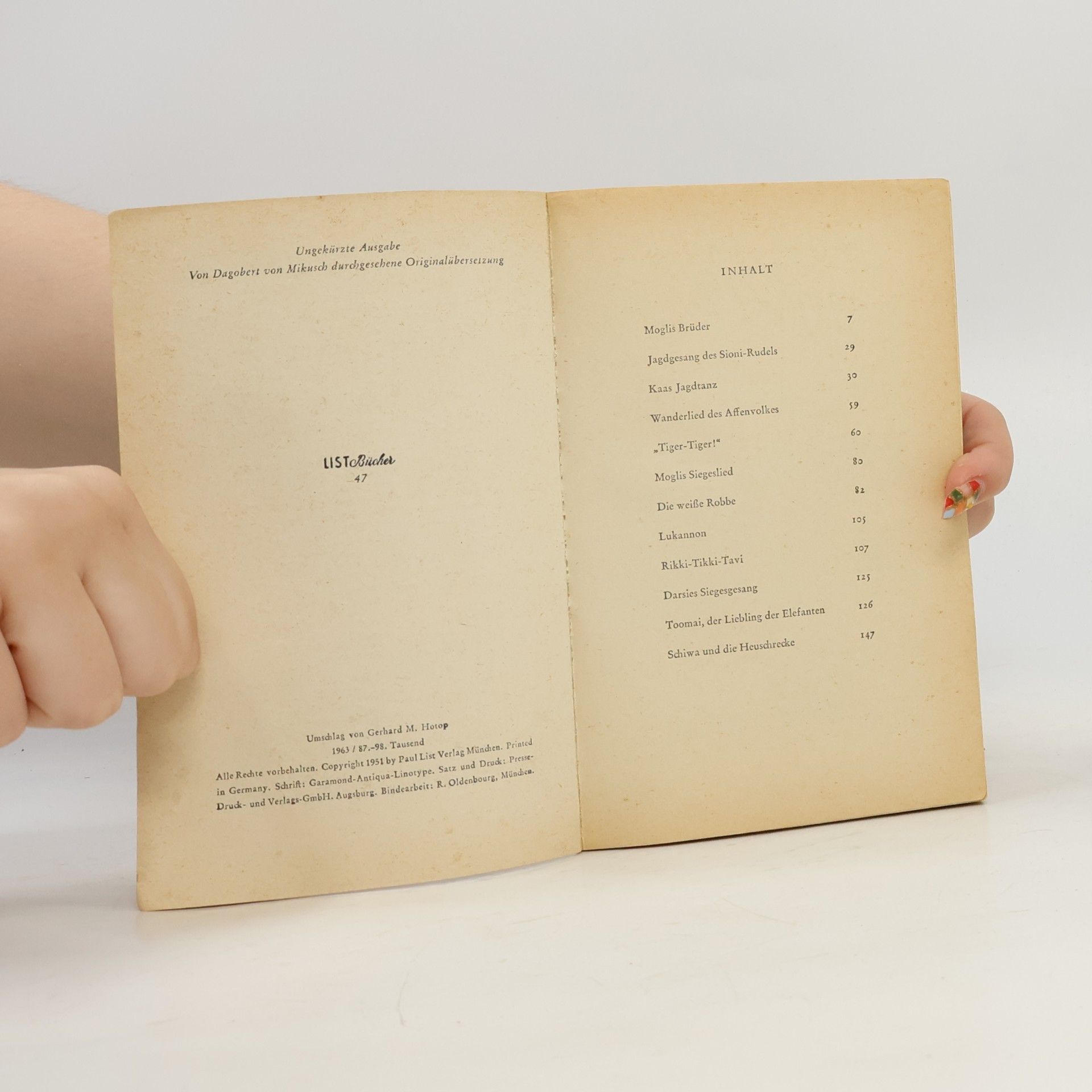 Rudyard Kipling Das Dschungel Buch
