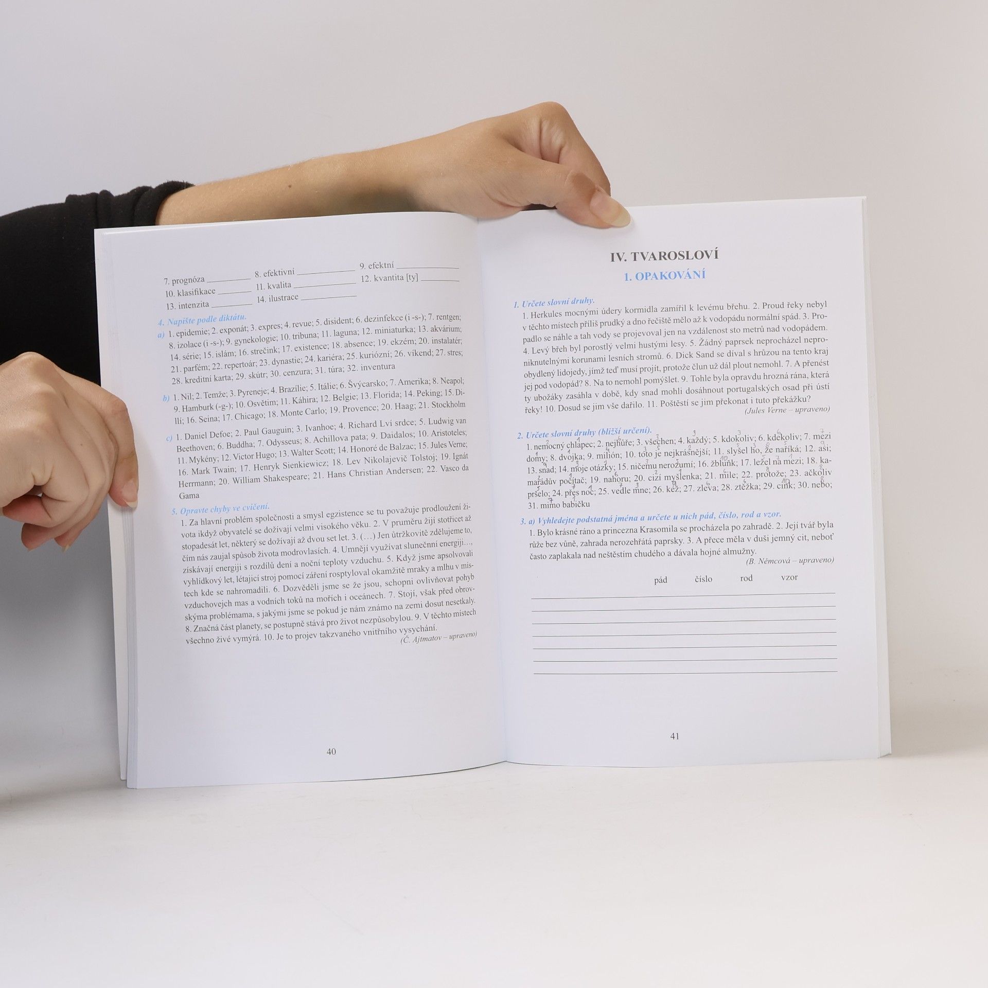 Various authors Opakujeme češtinu v 8. ročníku, 2. díl