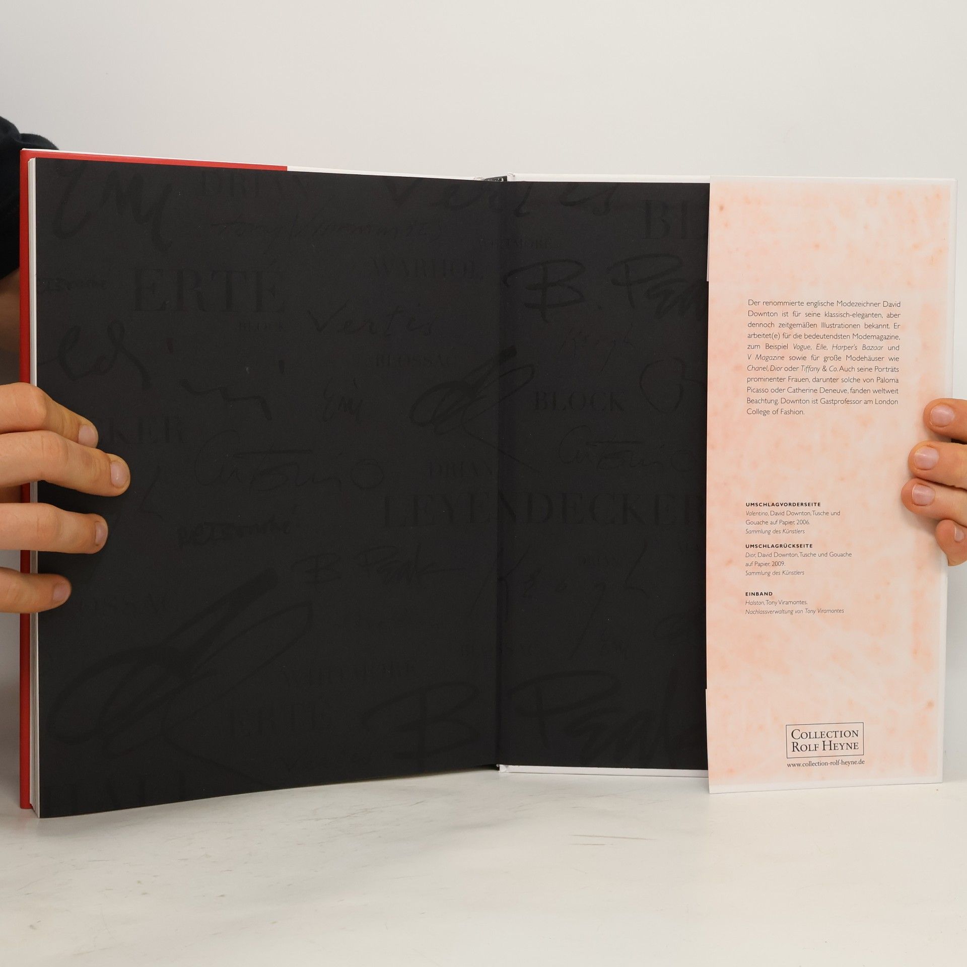 David Downton Meister der Modezeichnung
