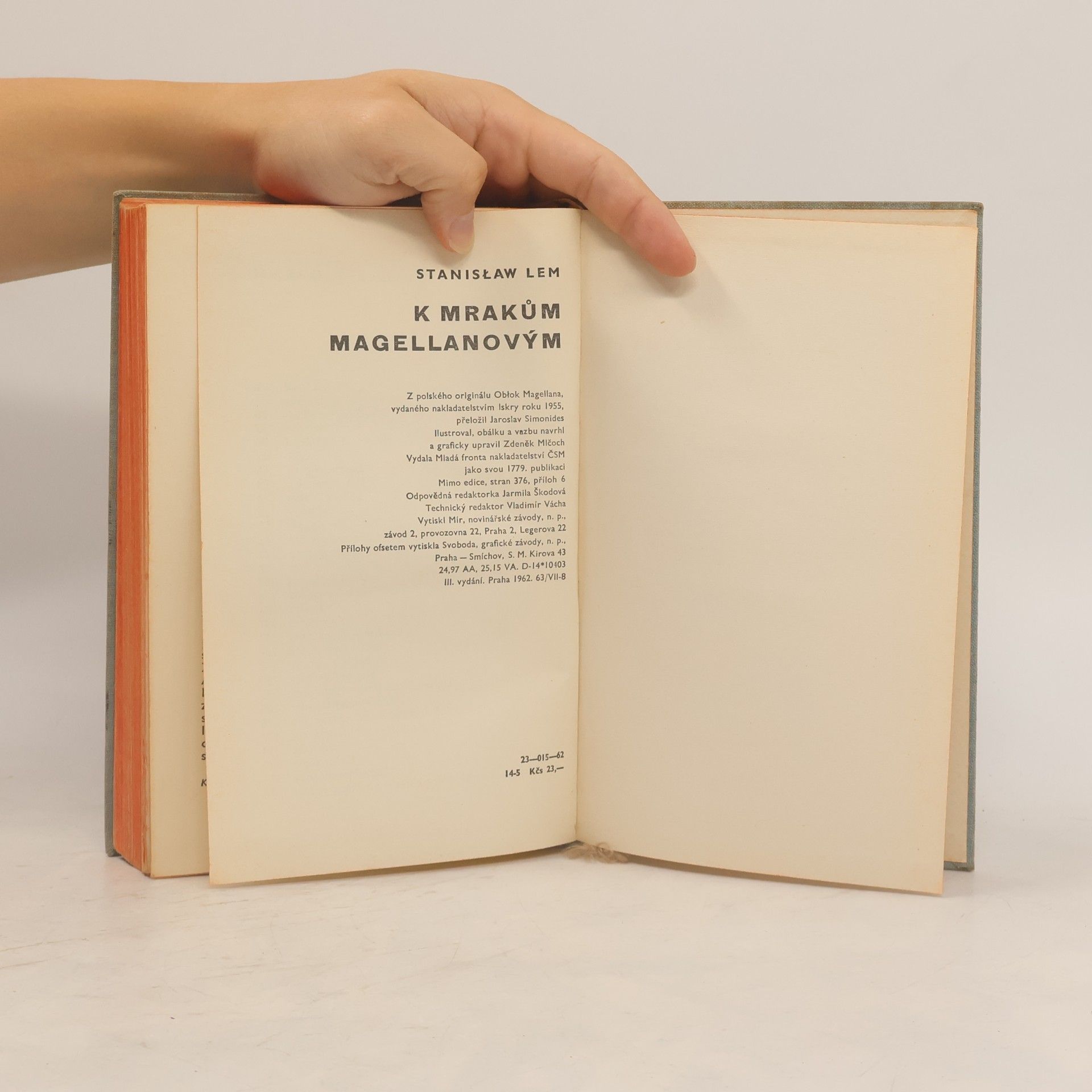 Stanisław Lem K mrakům Magellanovým