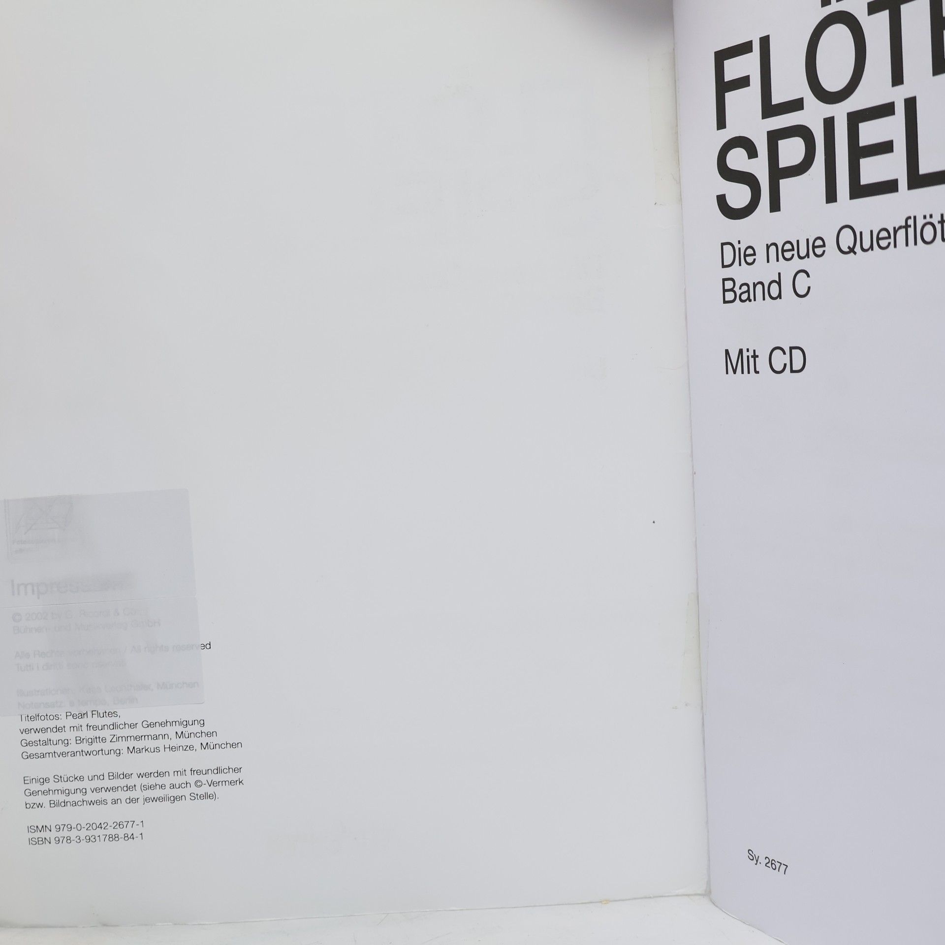 Elisabeth Weinzierl Flöte spielen C
