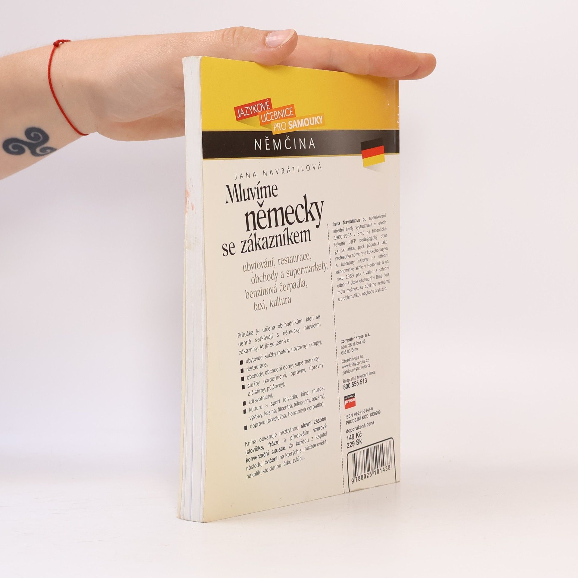 Jana Navrátilová Mluvíme německy se zákazníkem
