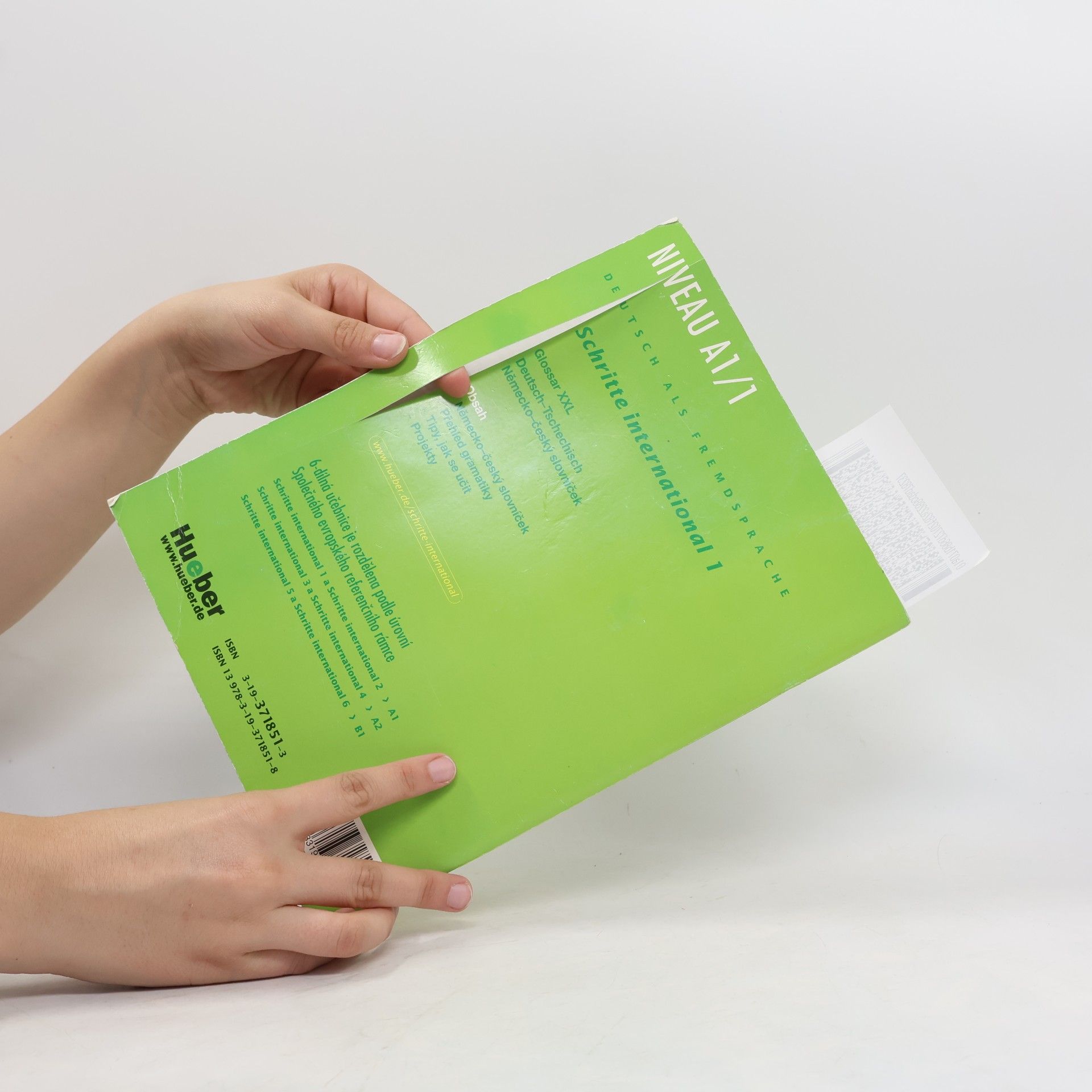 Kolektiv autorů Schritte international 1. Glossar XXL Deutsch-Tschechisch, Německo-český slovníček