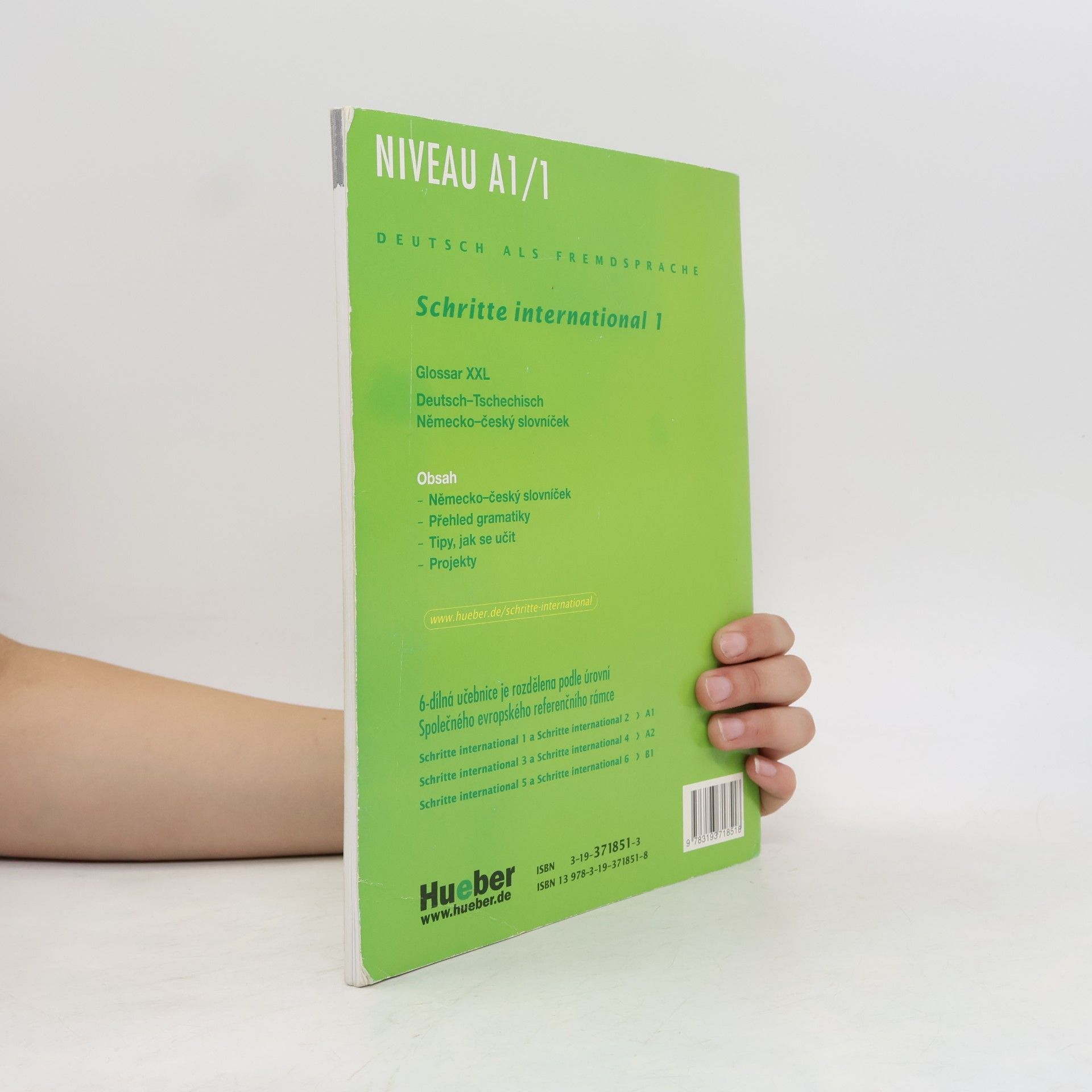 Kolektiv autorů Schritte international 1. Glossar XXL Deutsch-Tschechisch, Německo-český slovníček
