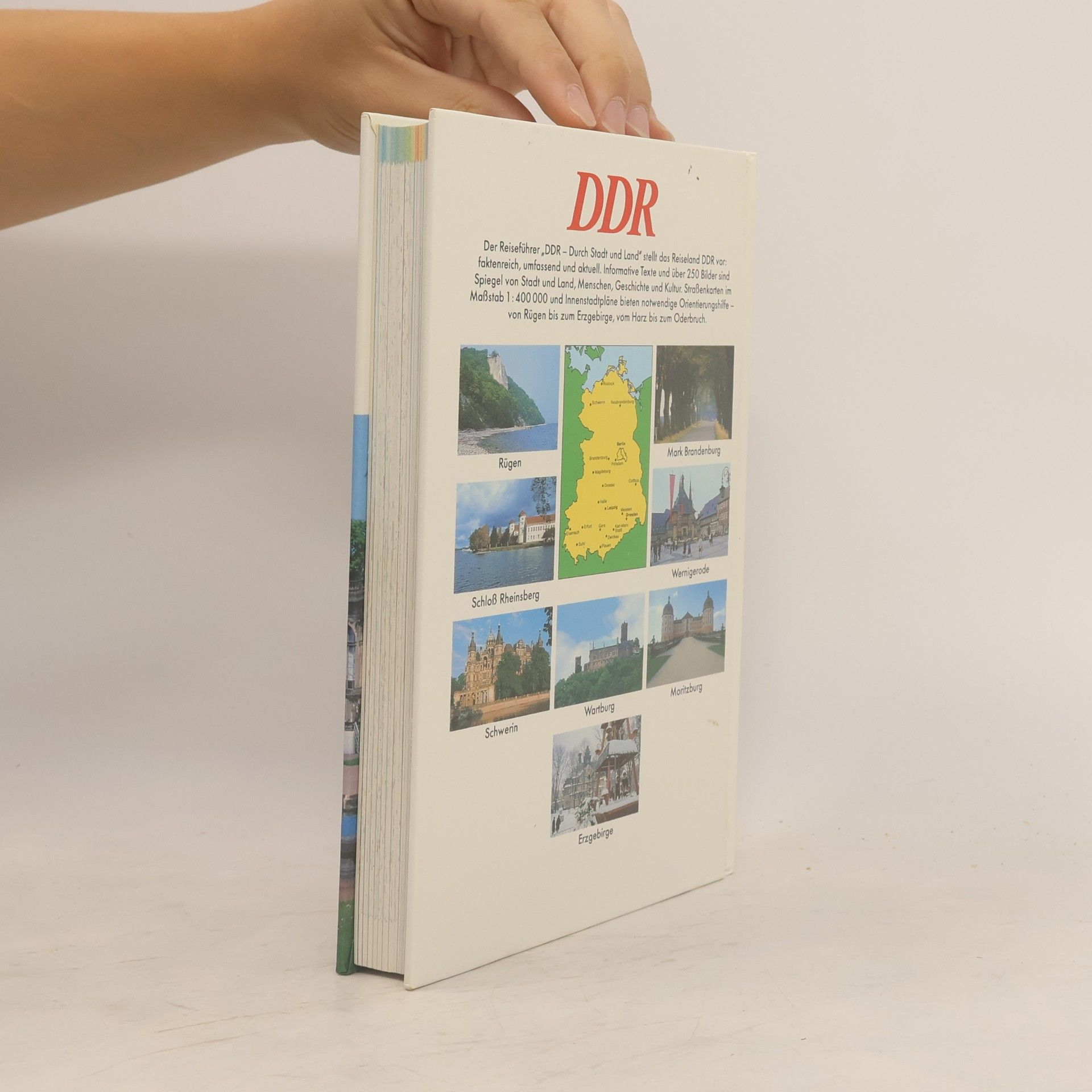 Autorenkollektiv Reiseführer DDR. Durch Stadt und Land