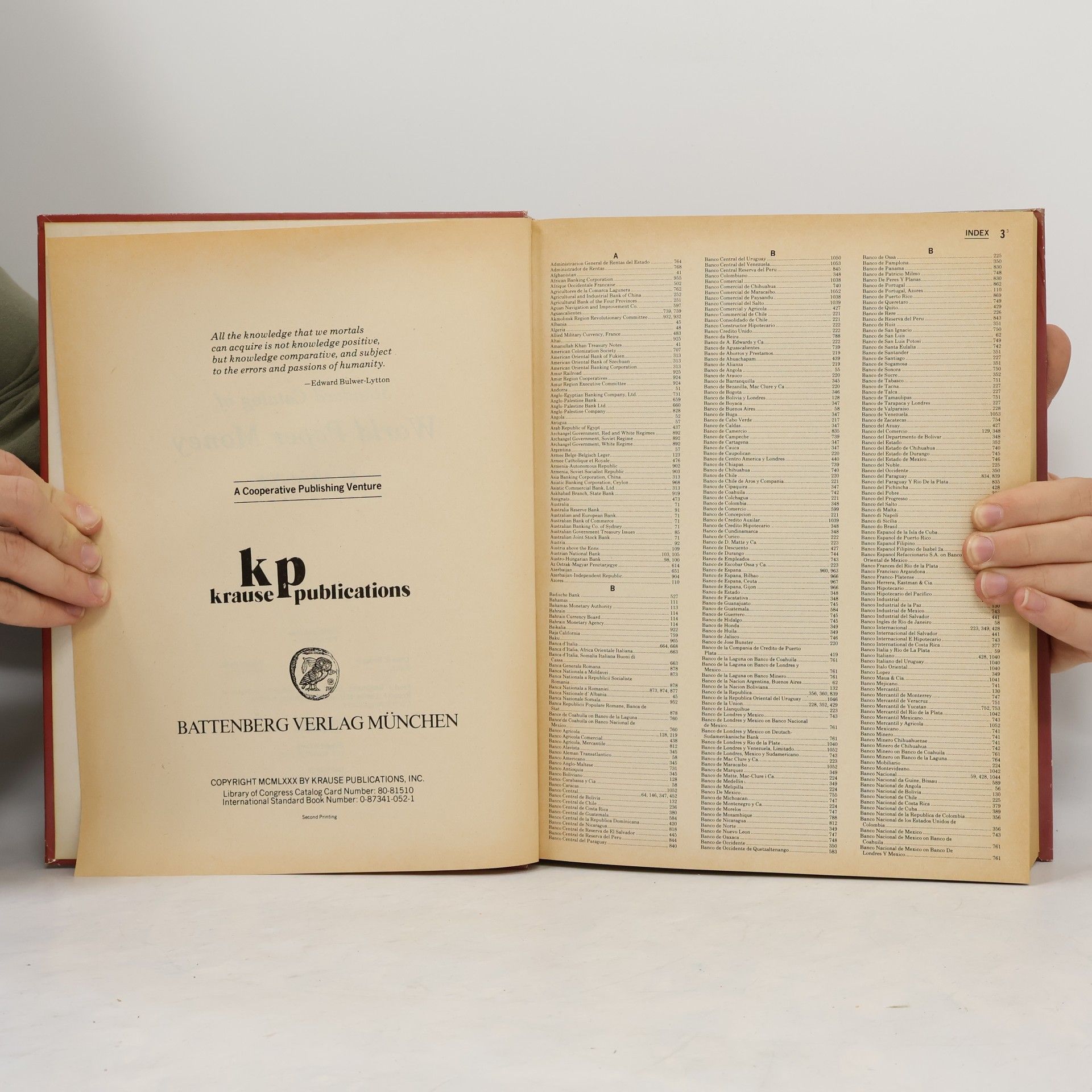 Albert Pick Standard Catalog of World Paper Money