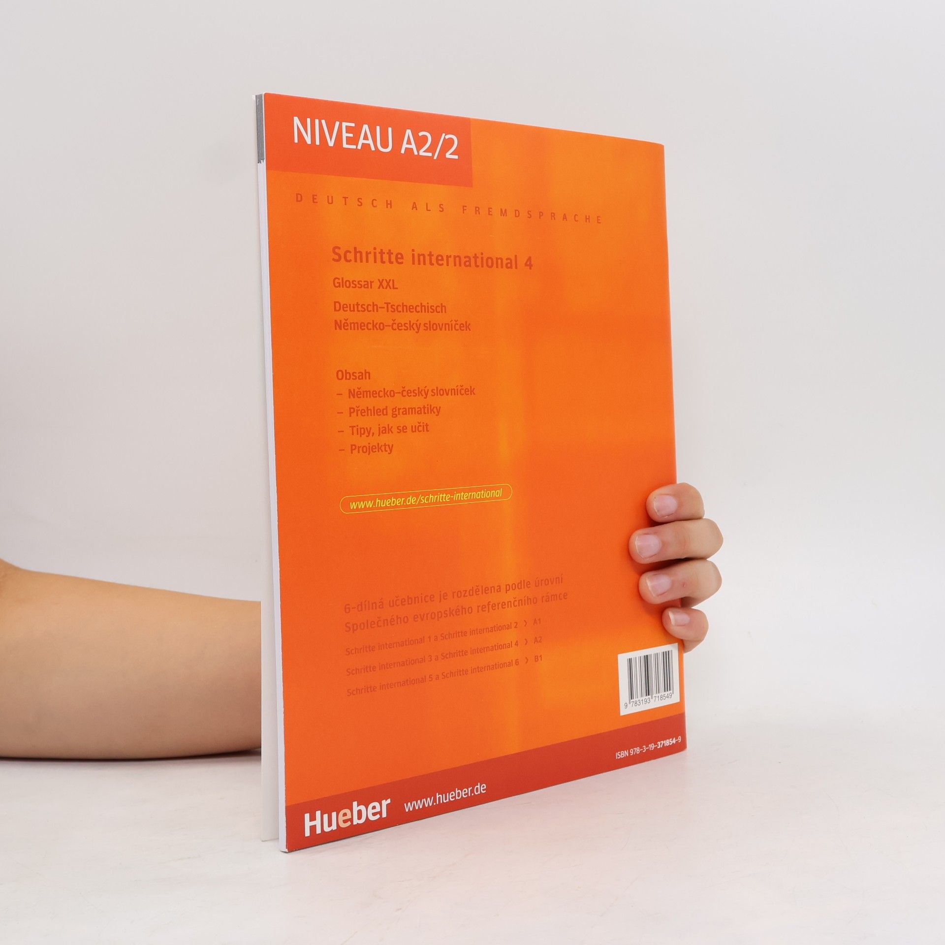 Auteurscollectief Schritte international 4 : Glossar XXL : Deutsch-Tschechisch, Německo-český slovníček : Niveau A2