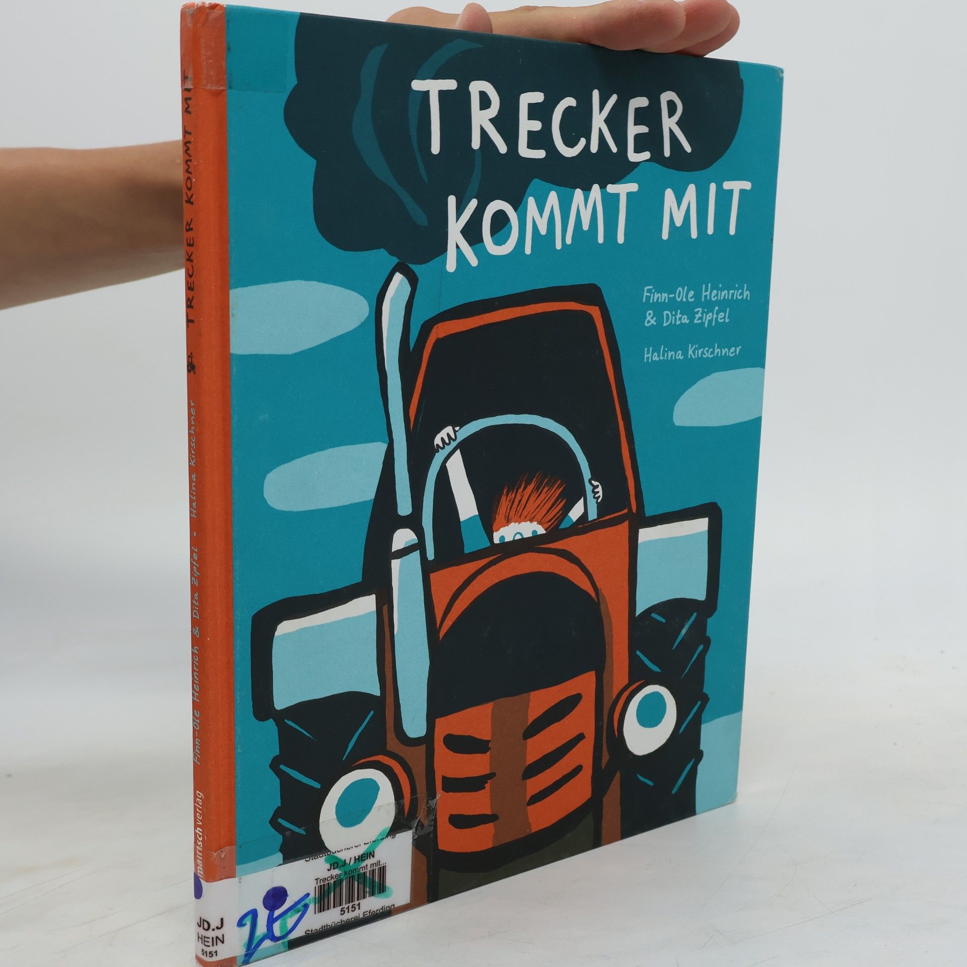 Finn-Ole Heinrich Trecker kommt mit