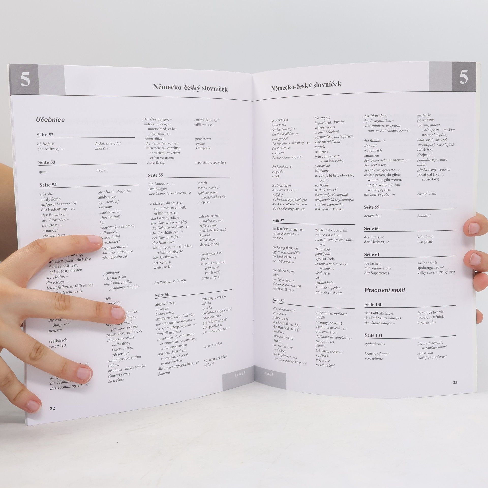 Various authors Schritte international 5. Glossar XXL Deutsch-Tschechisch