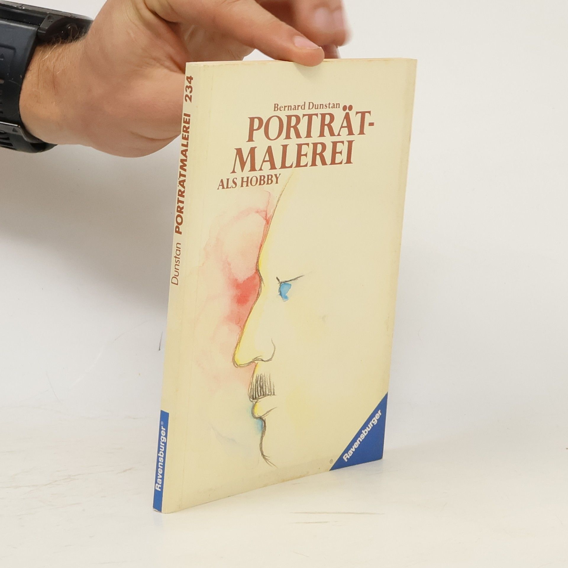 Bernard Dunstan Porträtmalerei als Hobby