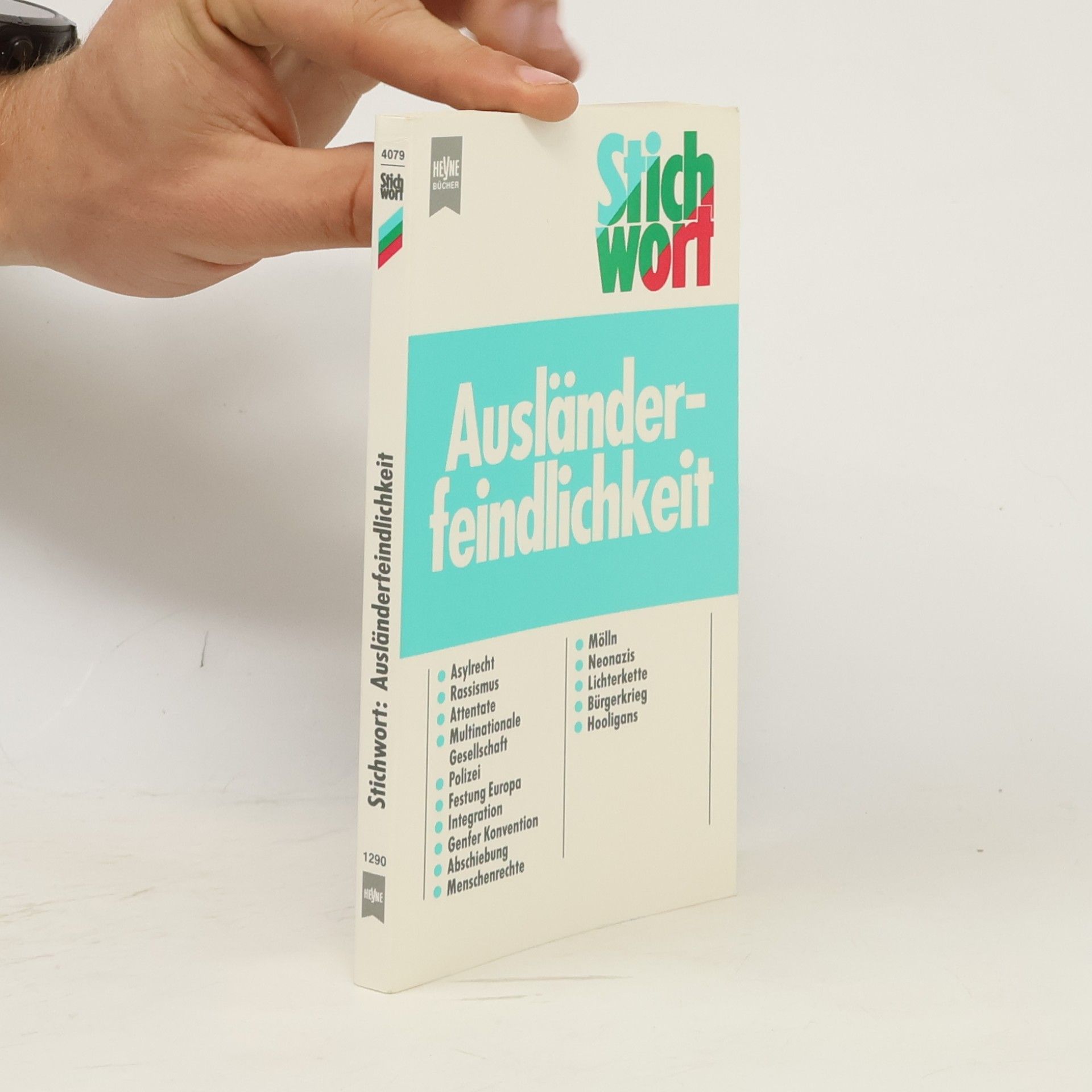 Peter Köpf Stichwort Ausländerfeindlichkeit