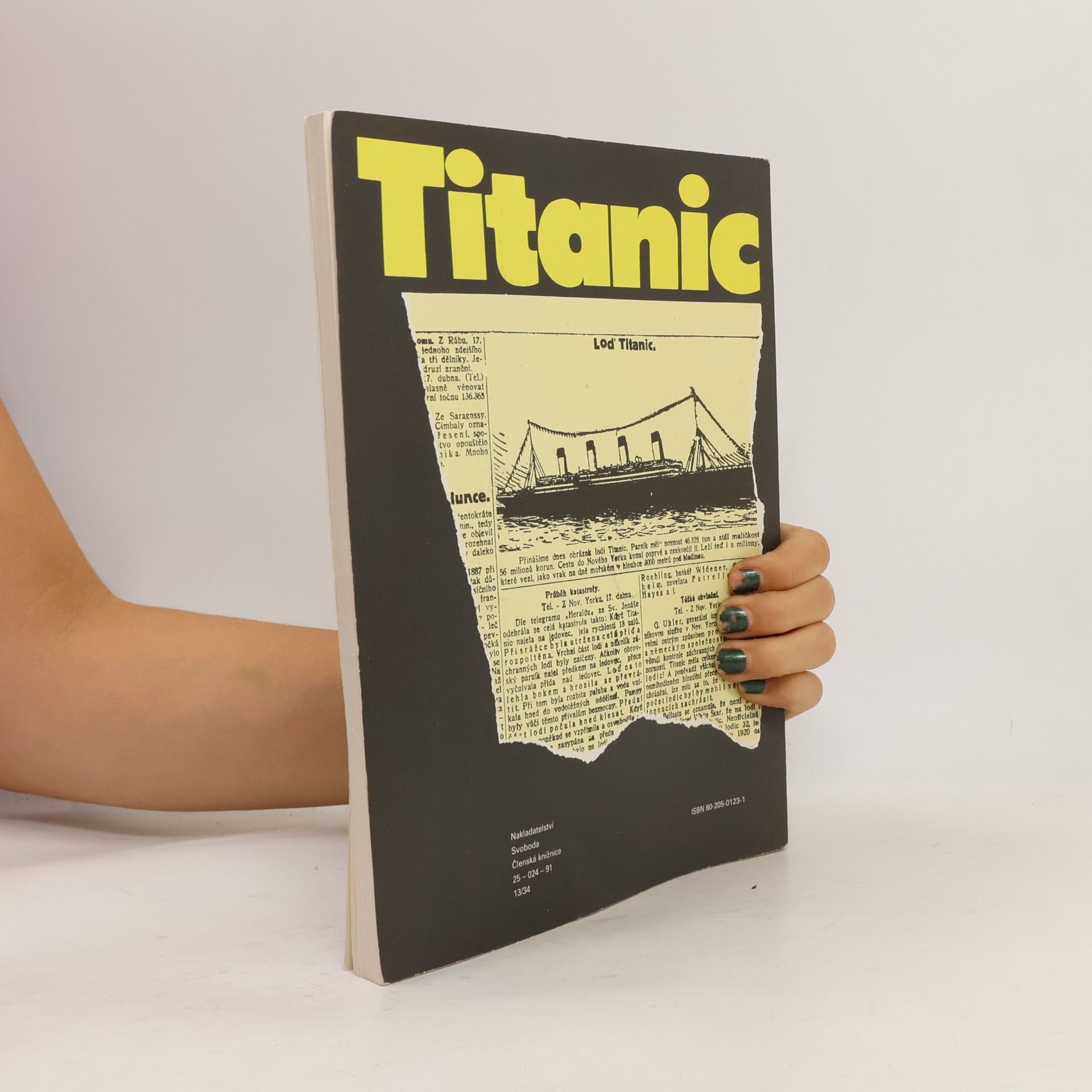 Oldřich Pošmurný Titanic
