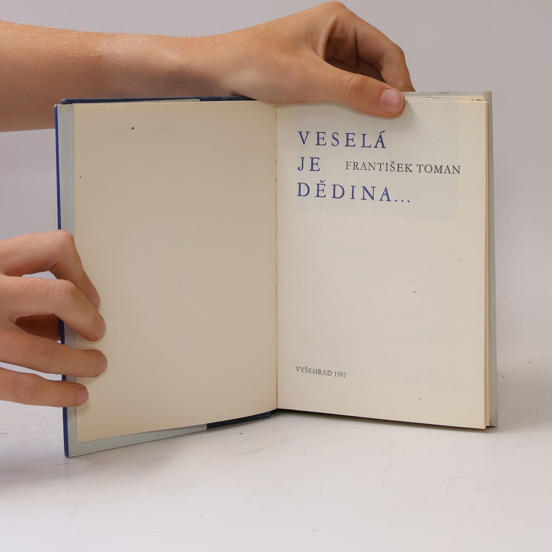 František Toman Veselá je dědina