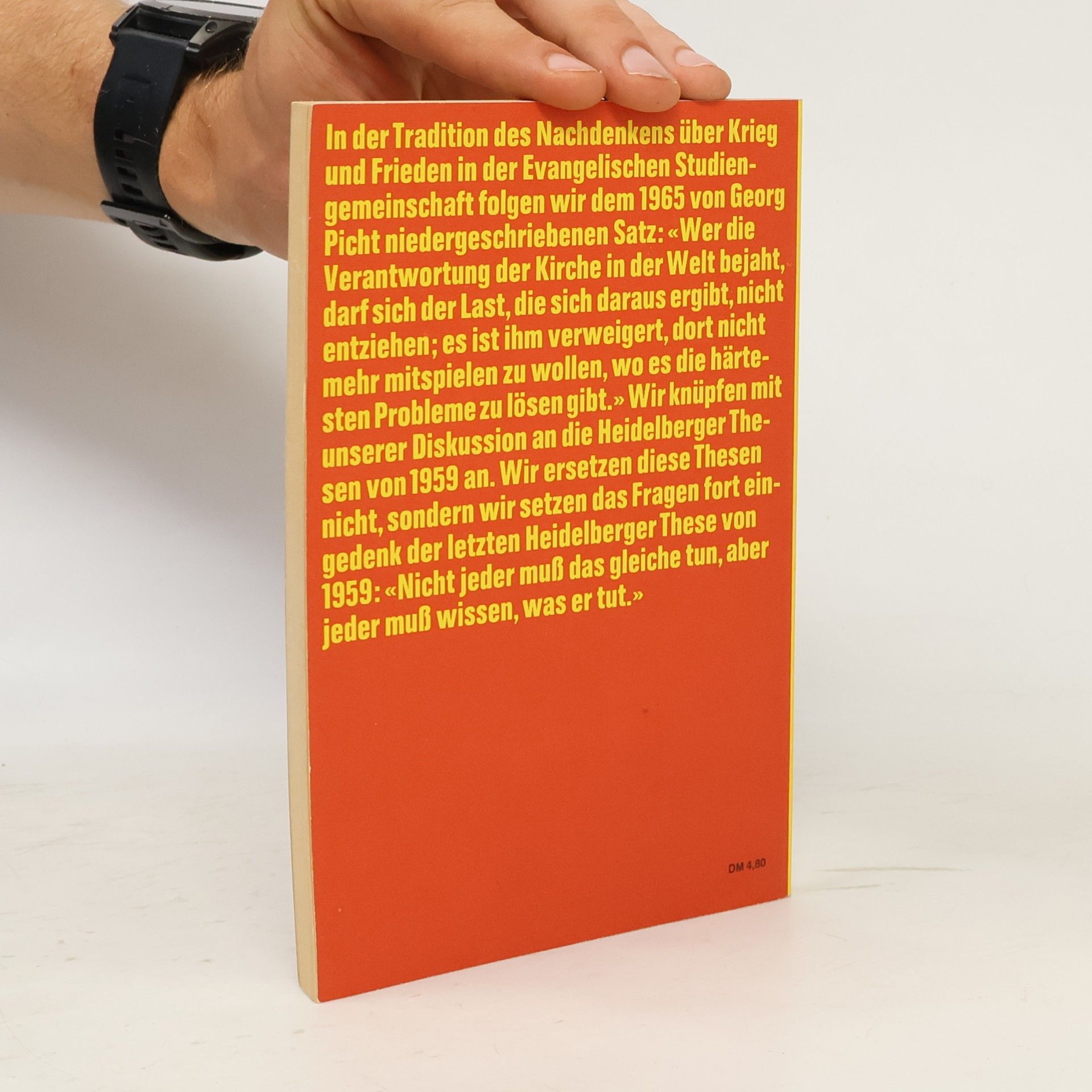 Klaus v. Schubert Heidelberger Friedensmemorandum