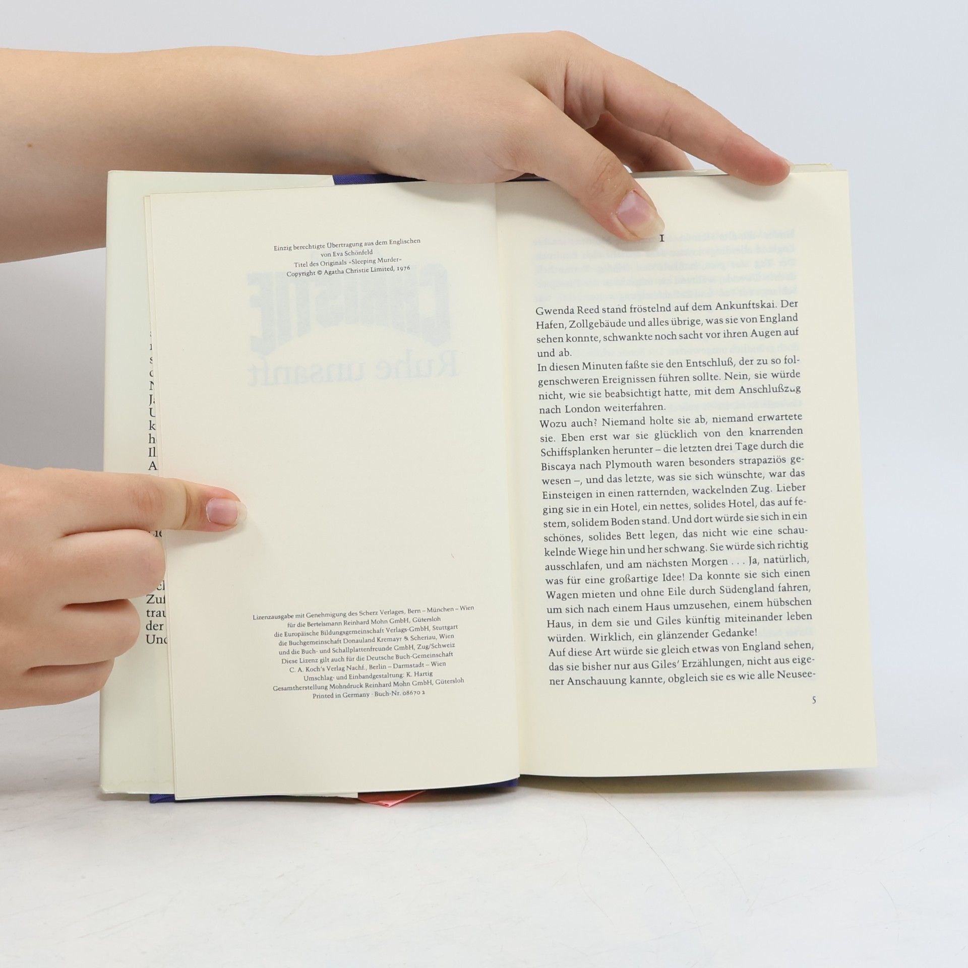 Agatha Christie Ruhe unsanft