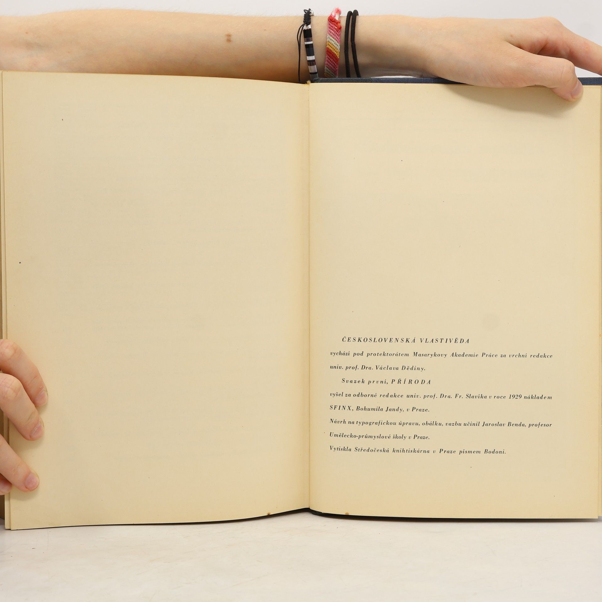 Autores varios Československá vlastivěda. Díl I. Příroda