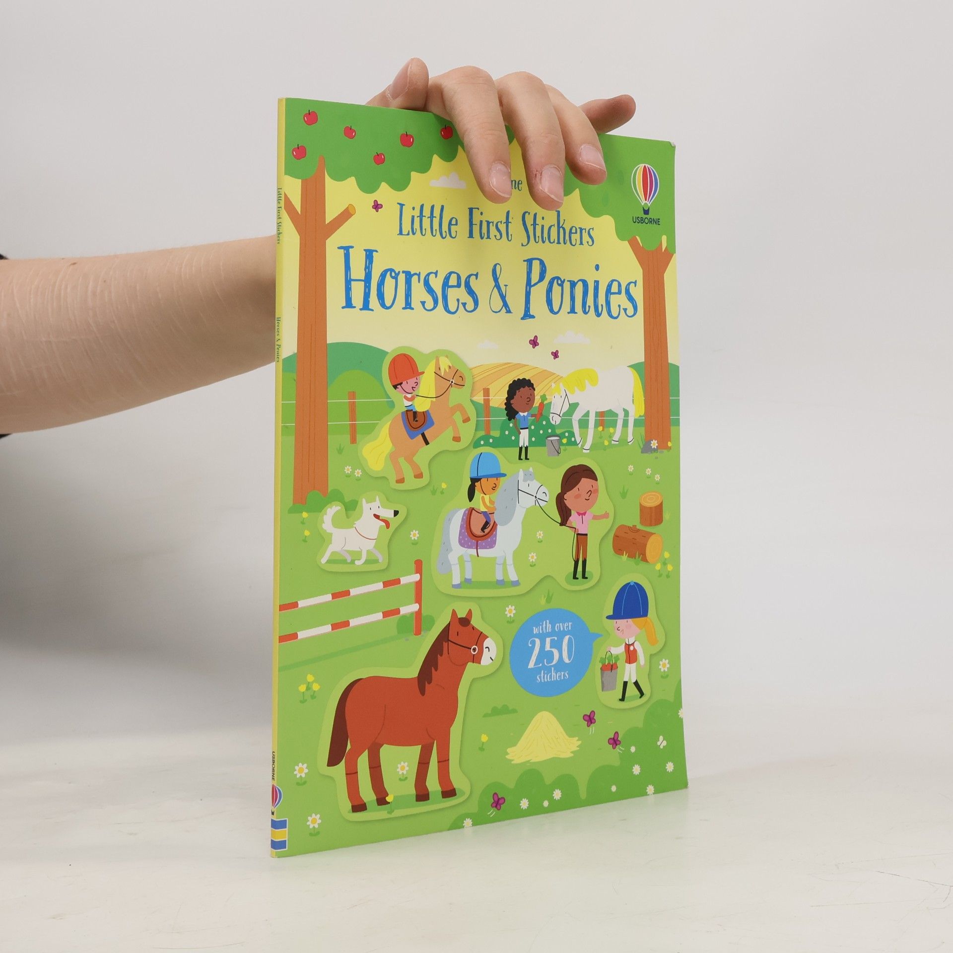 Adrien Siroy Little First Stickers Horses and Ponies