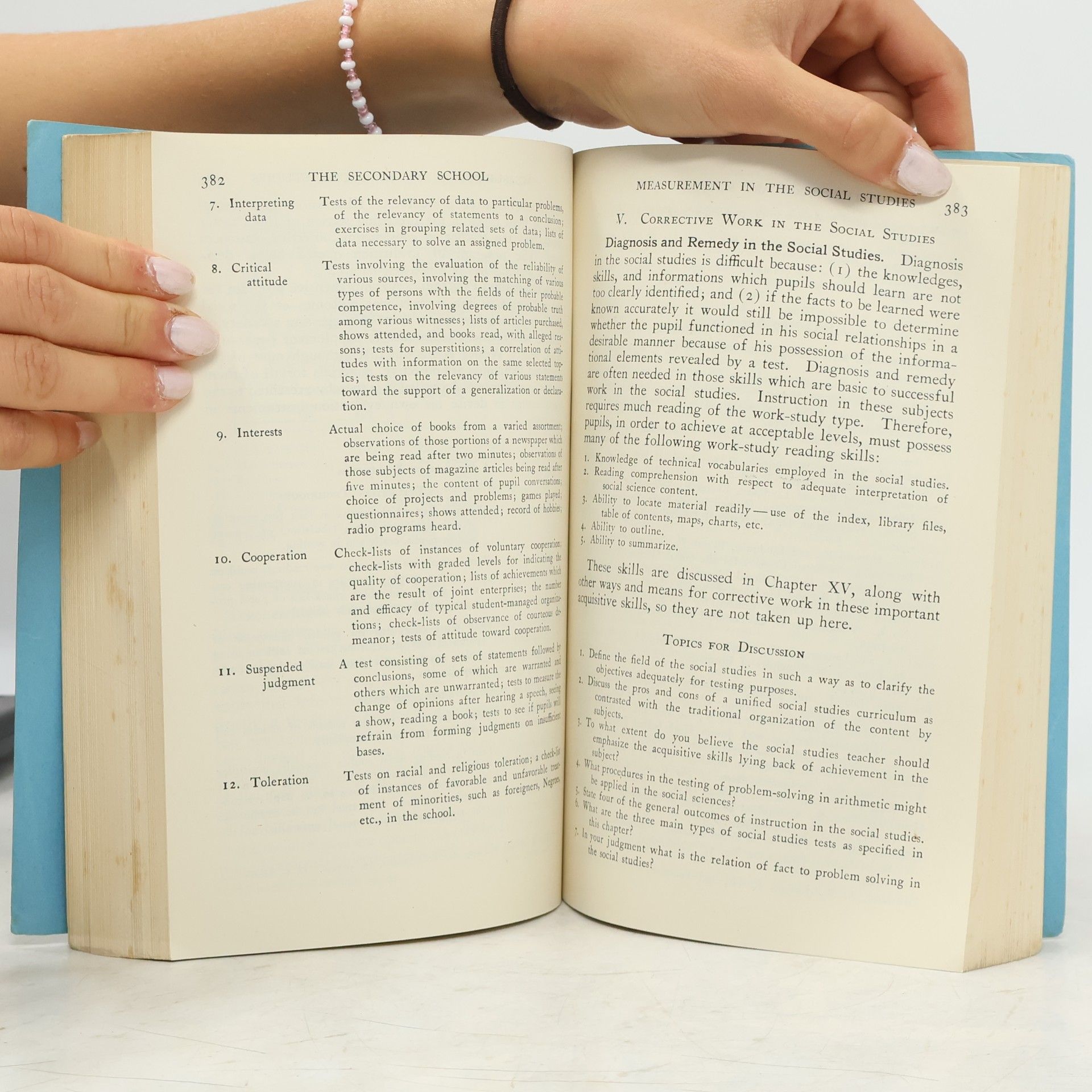 Various authors Measurement and Evaluation in the Secondary School