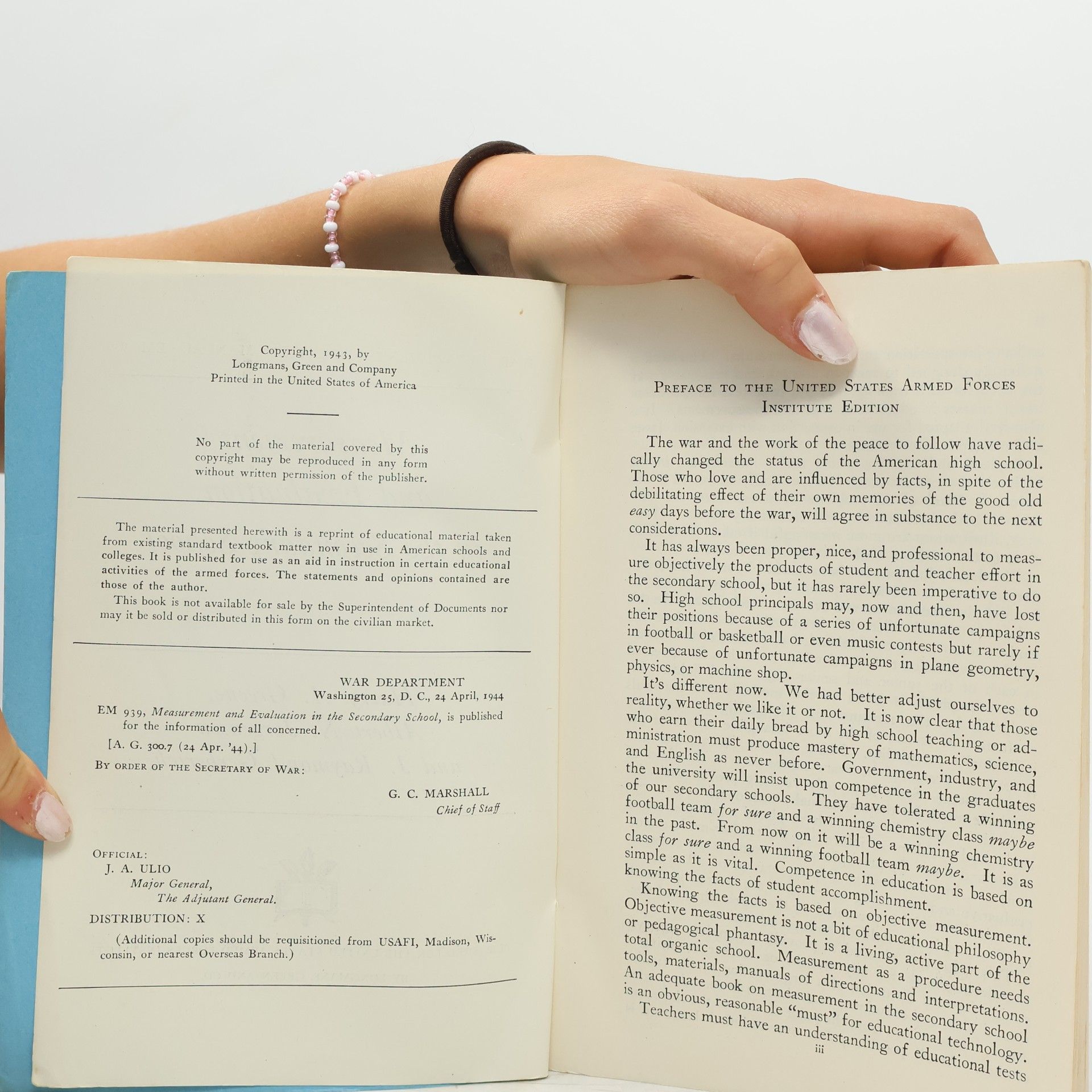 Various authors Measurement and Evaluation in the Secondary School