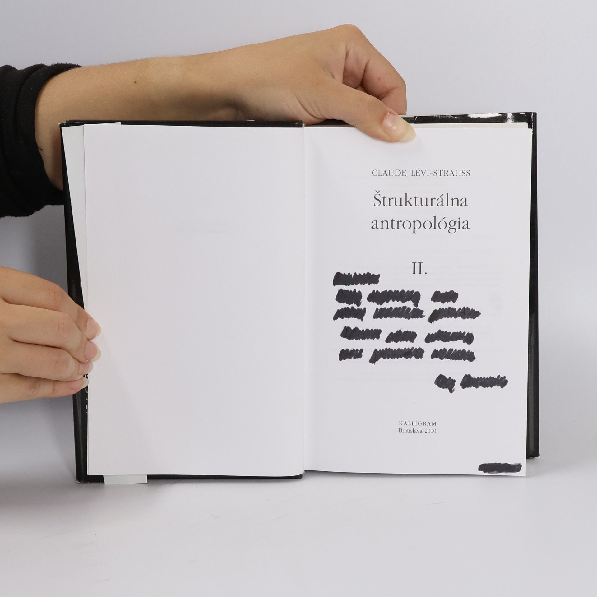 Claude Lévi-Strauss Štrukturálna antropológia II.