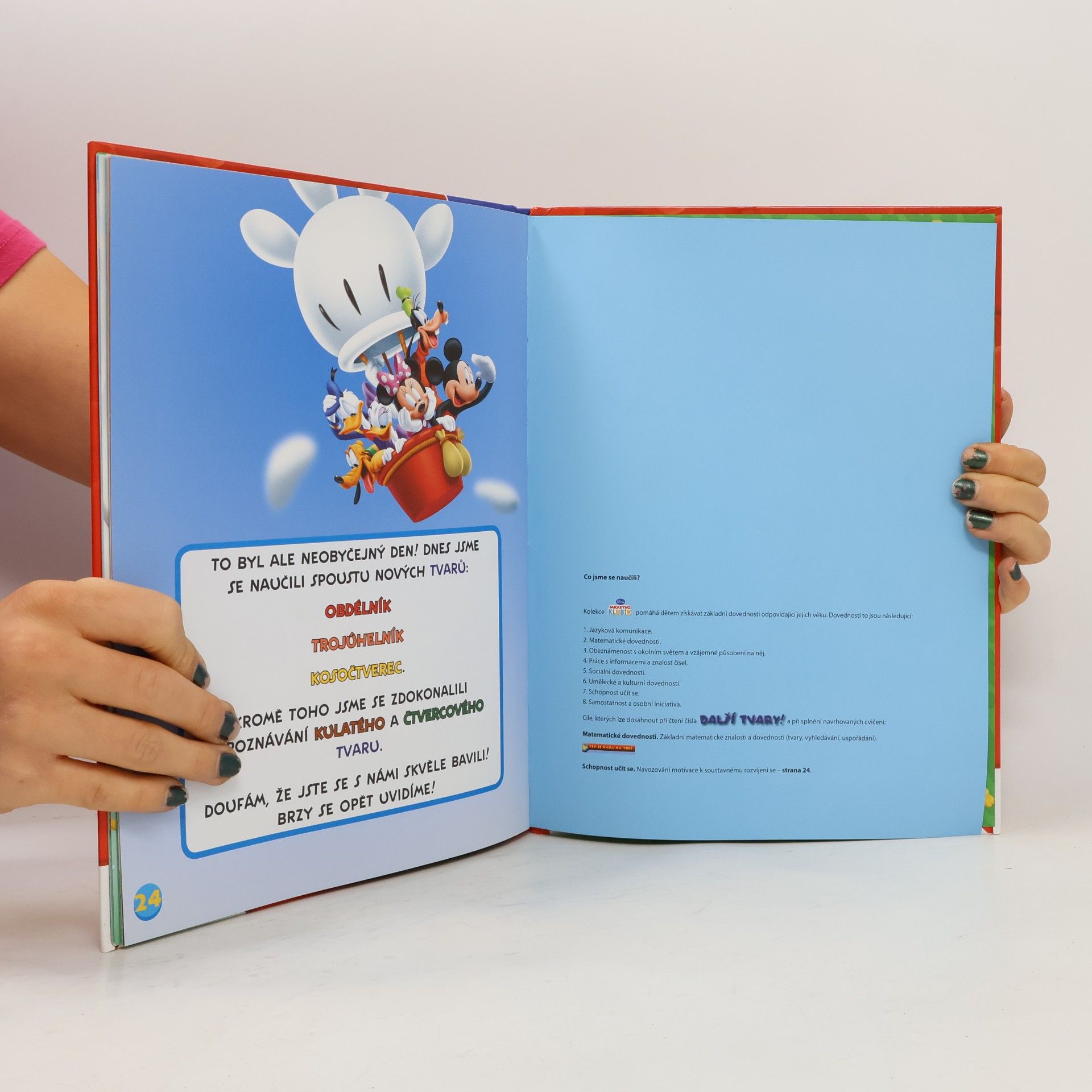 Jan A. Novák Hraj si a uč se s Mickey Mousem 26. Další tvary!