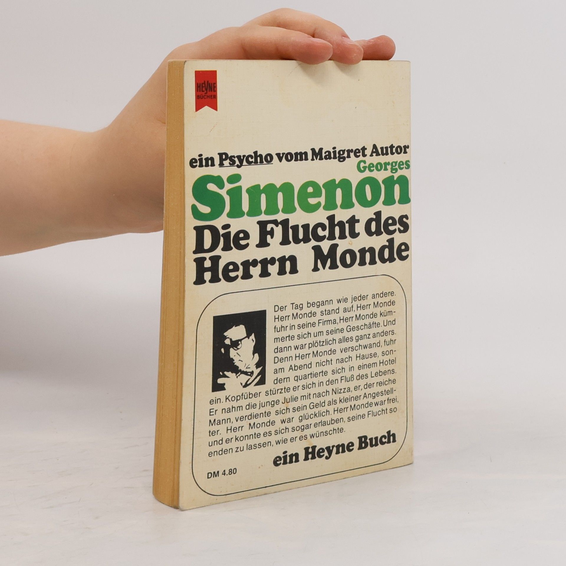 Georges Simenon Die Flucht des Herrn Monde