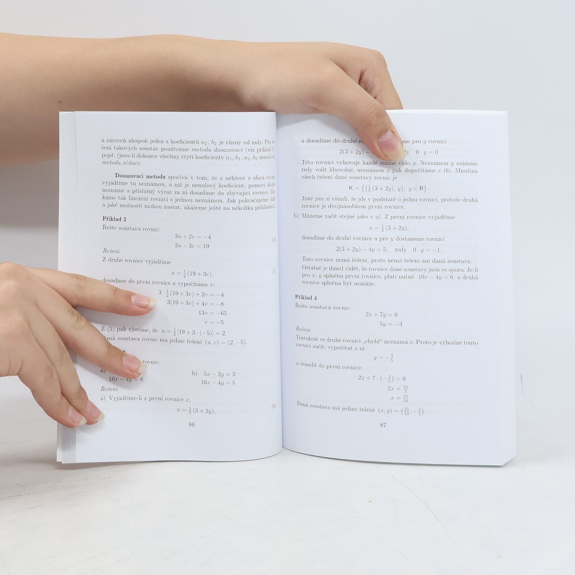 Leo Boček Matematika pro gymnázia. Rovnice a nerovnice