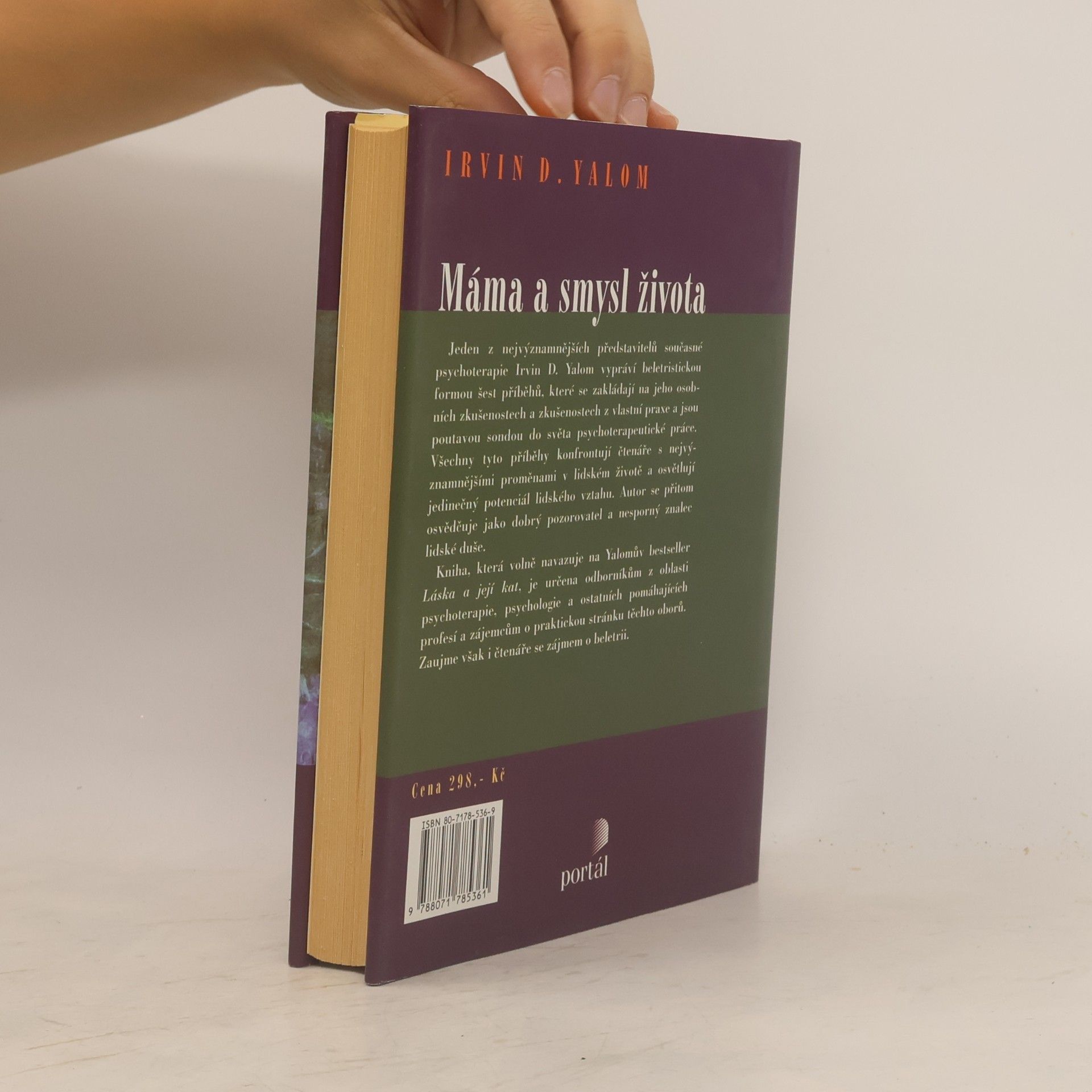 Irvin Yalom Máma a smysl života