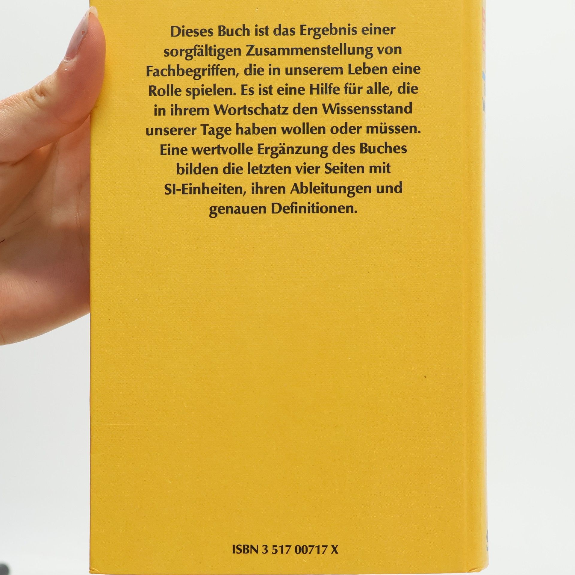 Lutz Mackensen Das Fachwort im täglichen Gebrauch