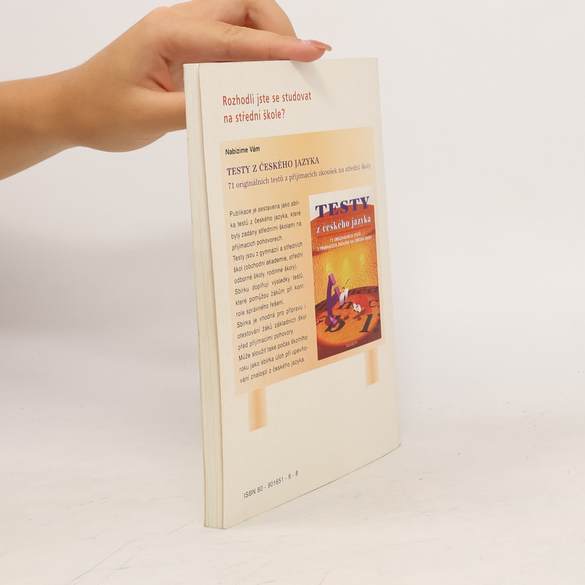 Autores varios Testy z matematiky : [77 originálních zadání z přijímacích zkoušek na střední školy]