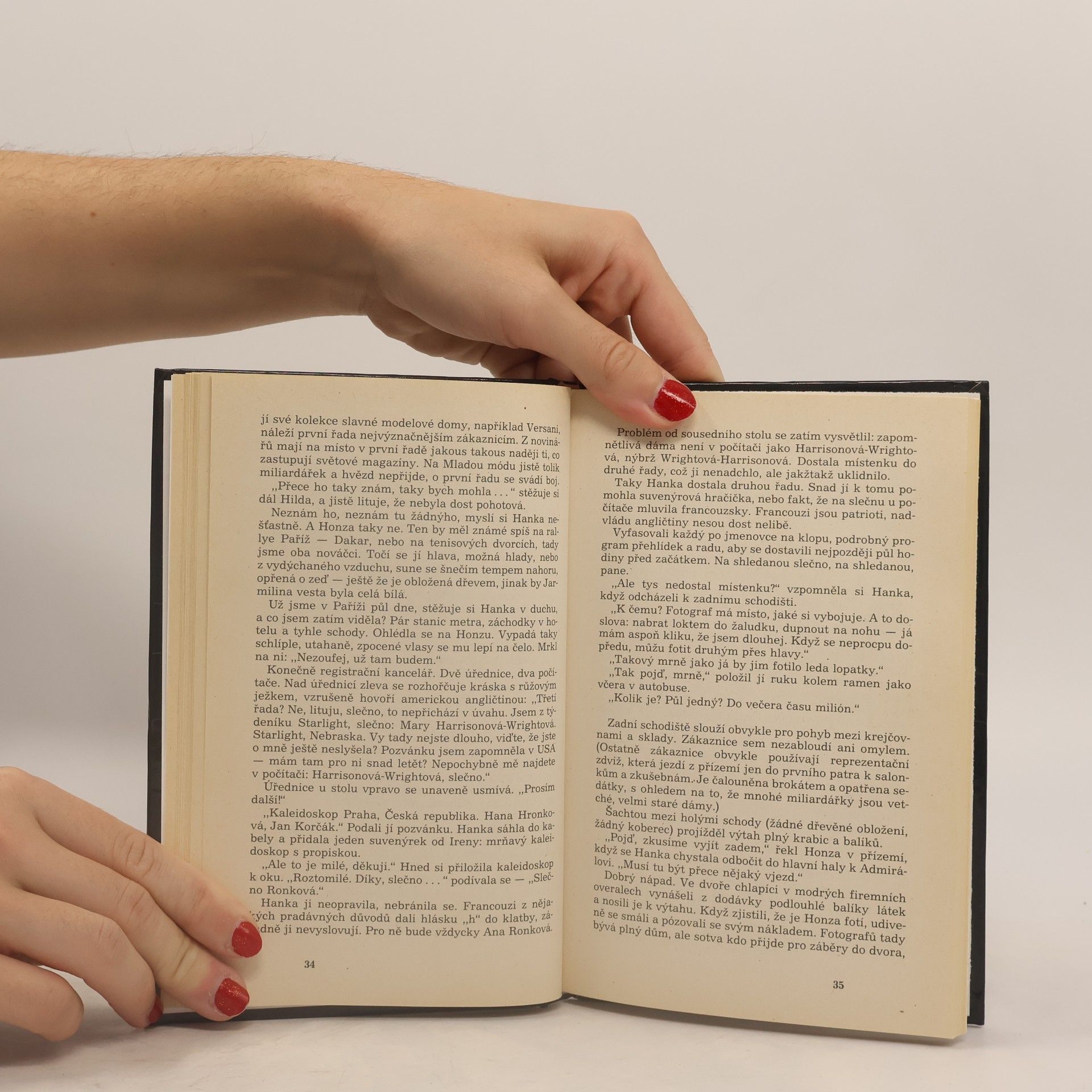 Ilona Borská Hanka v Paříži