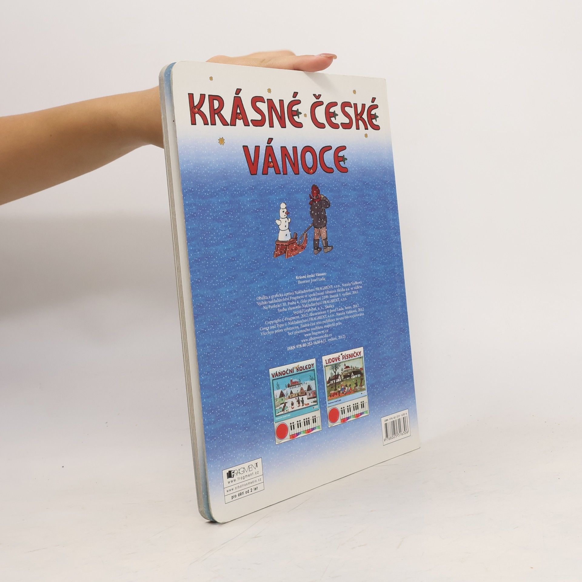 Josef Lada Krásné české Vánoce. Nejznámější koledy