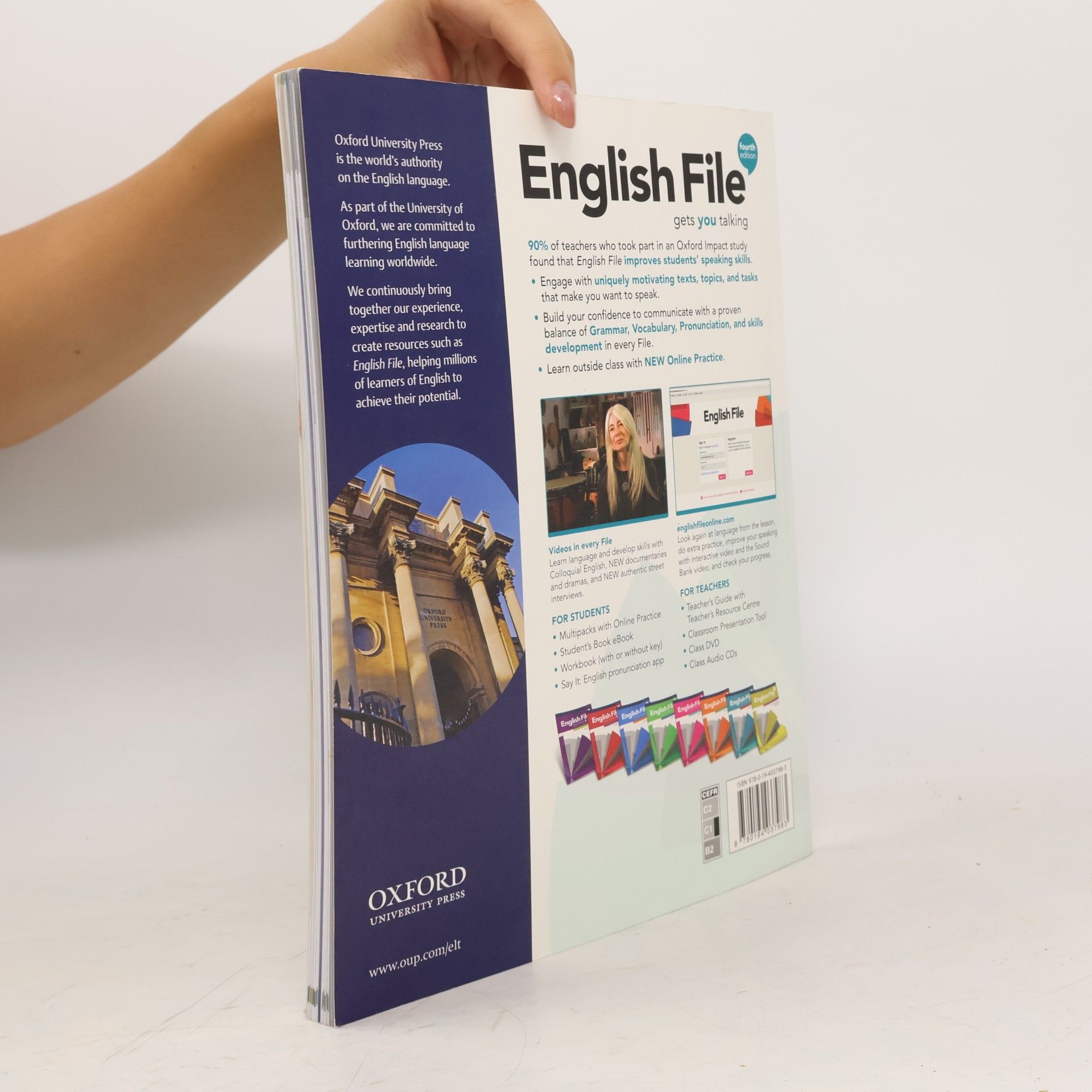 Christina Latham-Koenig English file : fourth edition. Advanced multipack A : student's book A, workbook A : with online practice