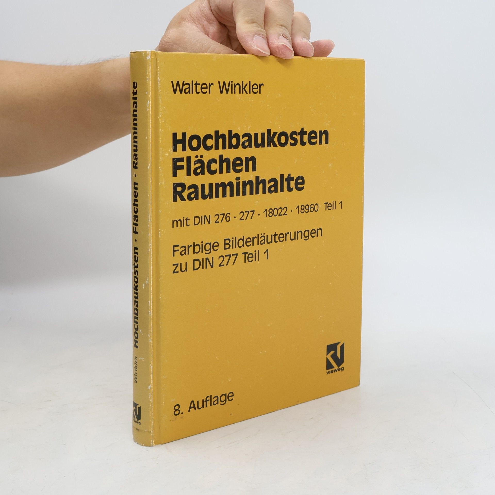 Walter Winkler Hochbaukosten, Flächen, Rauminhalte