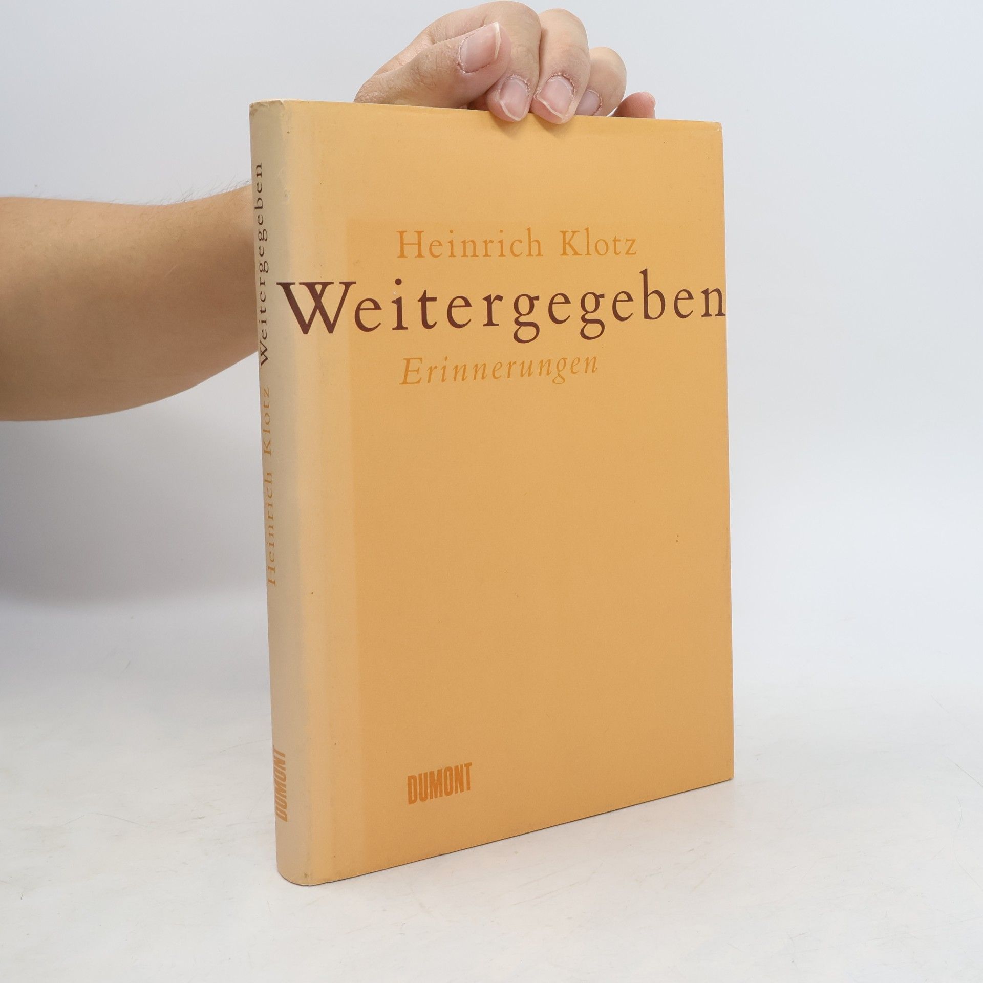 Heinrich Klotz Weitergegeben