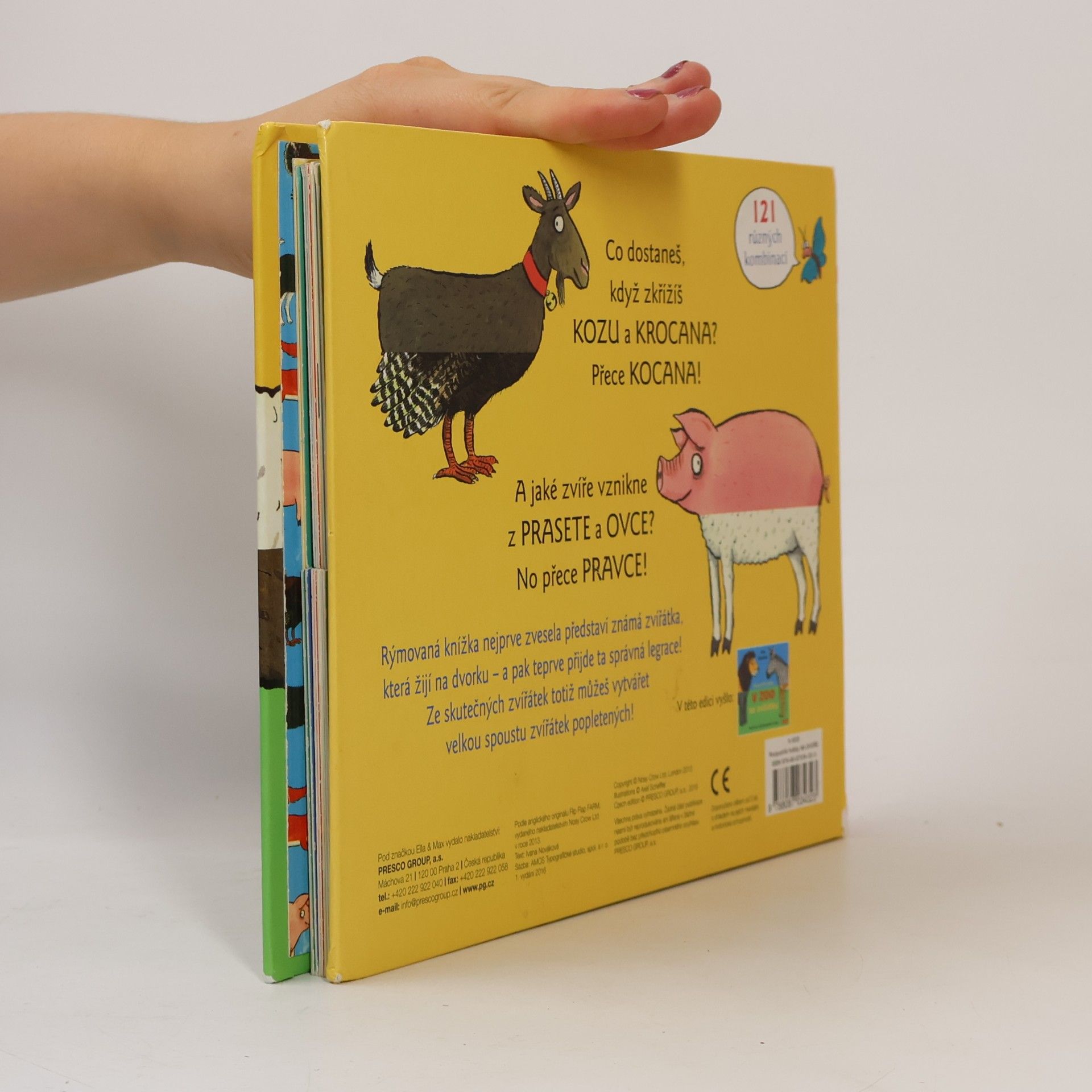 Axel Scheffler Rozpustilé hrátky na dvoře se zvířátky