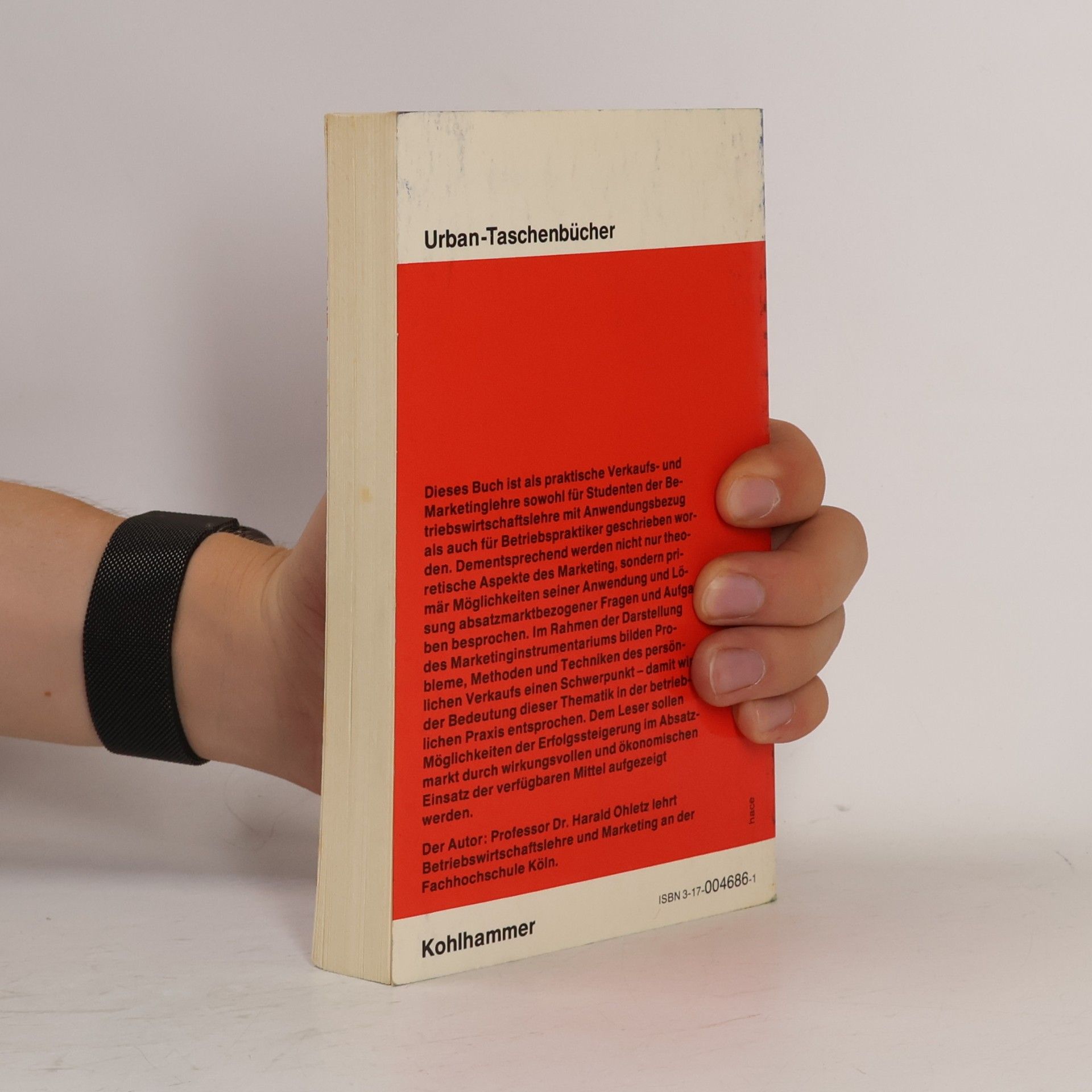 Harald Ohletz Urban-Taschenbücher - 272: Verkaufs- und Marketingpraxis