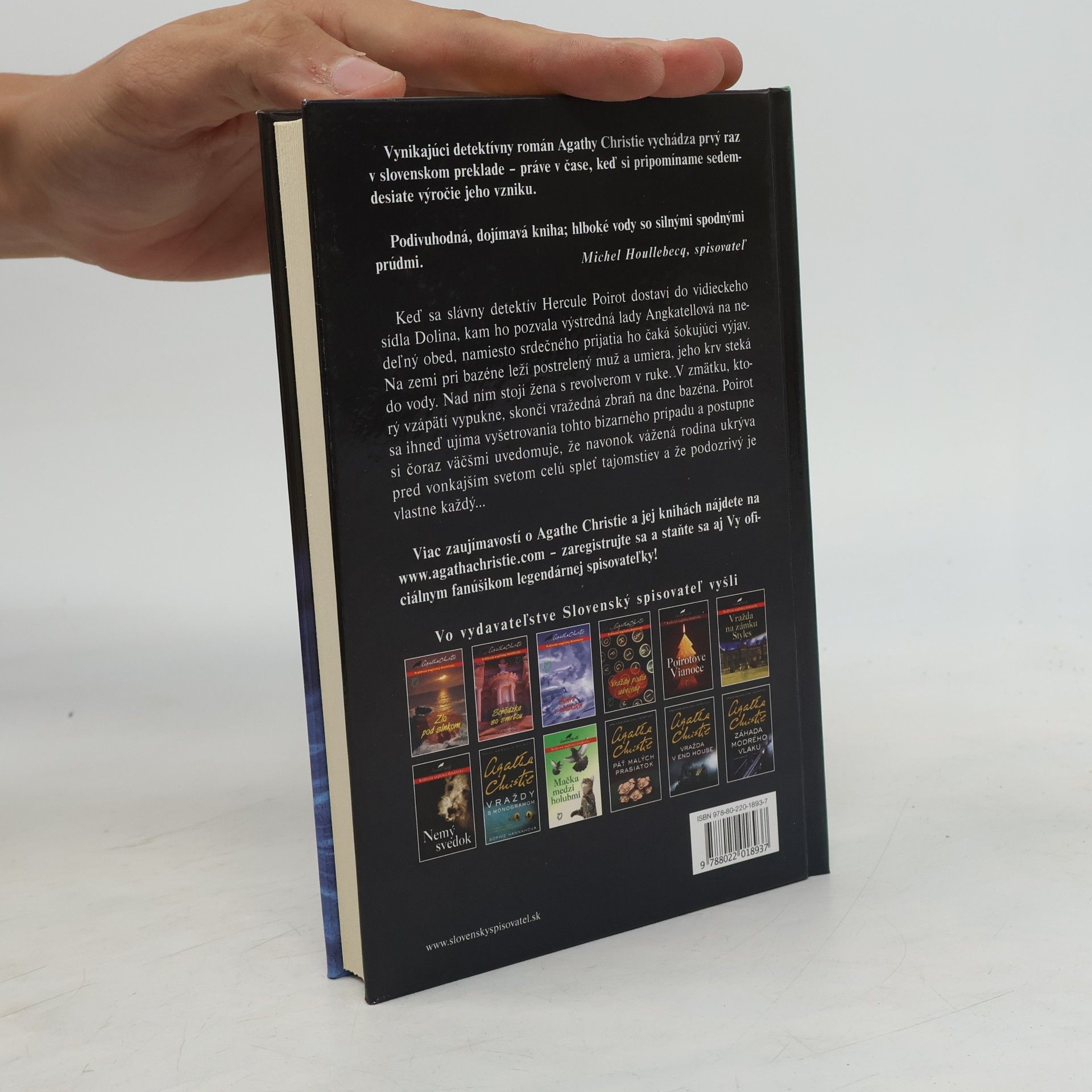 Agatha Christie Smrť pri bazéne