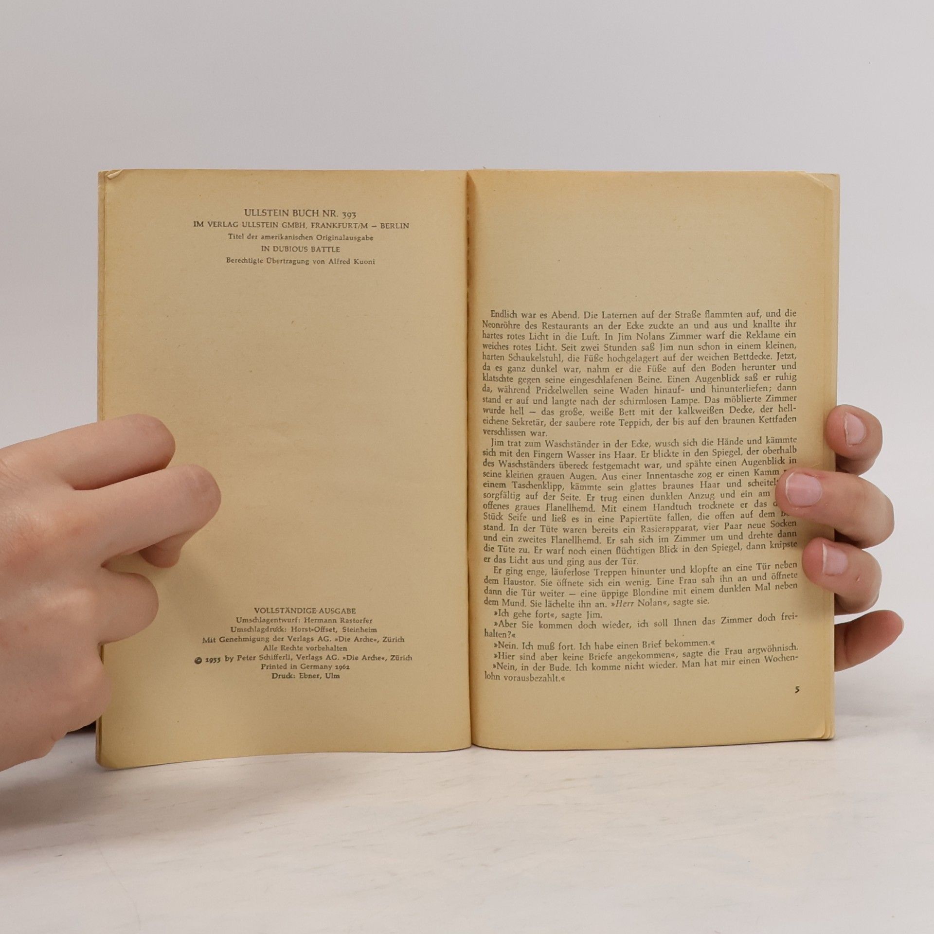 John Steinbeck Stürmische Ernte