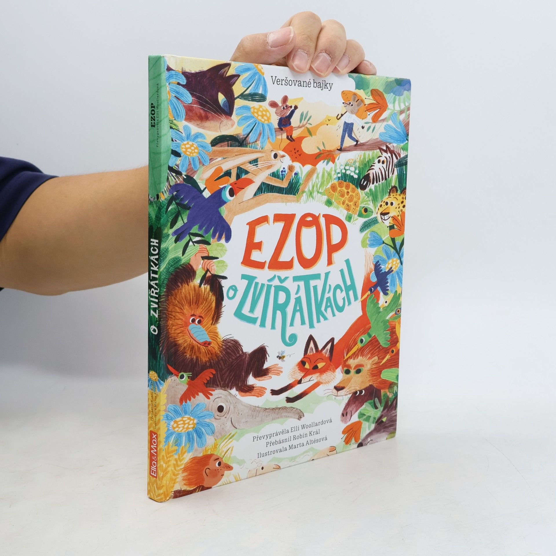 Elli Woollard Ezop o zvířátkách