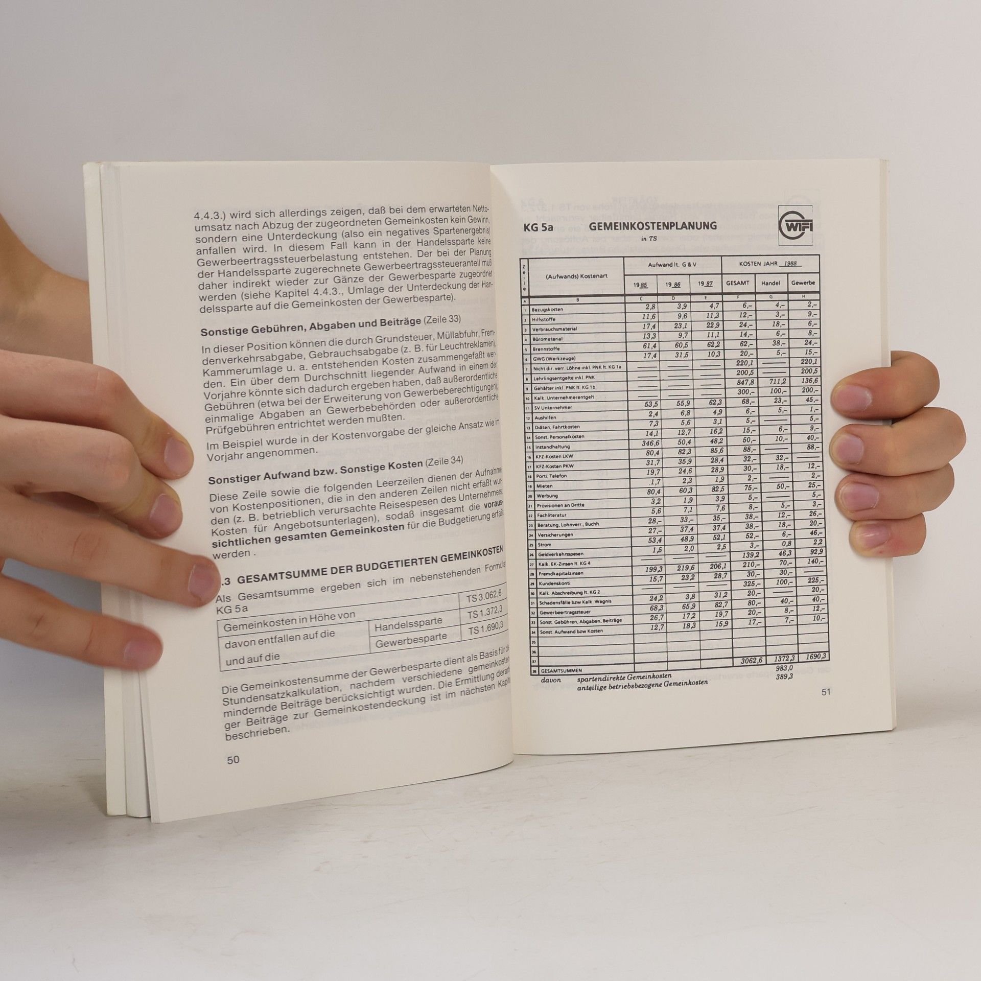 Autorenkollektiv Kostenrechnung für kleinere Betriebe