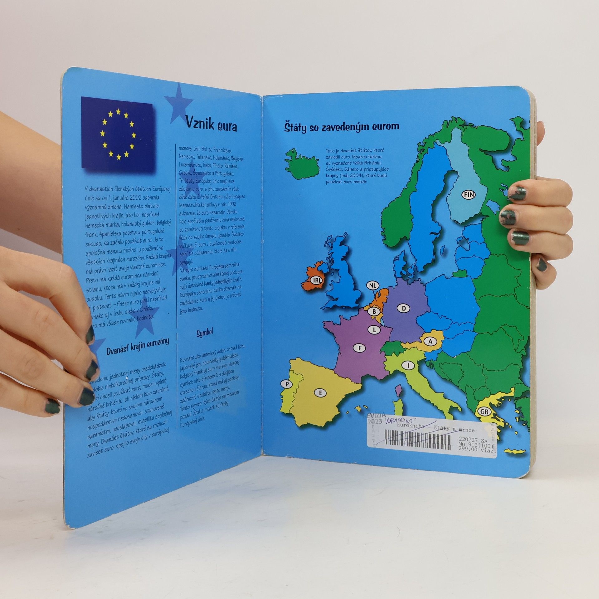 Pieter Van Oudheusdem Eurokniha štáty a mince