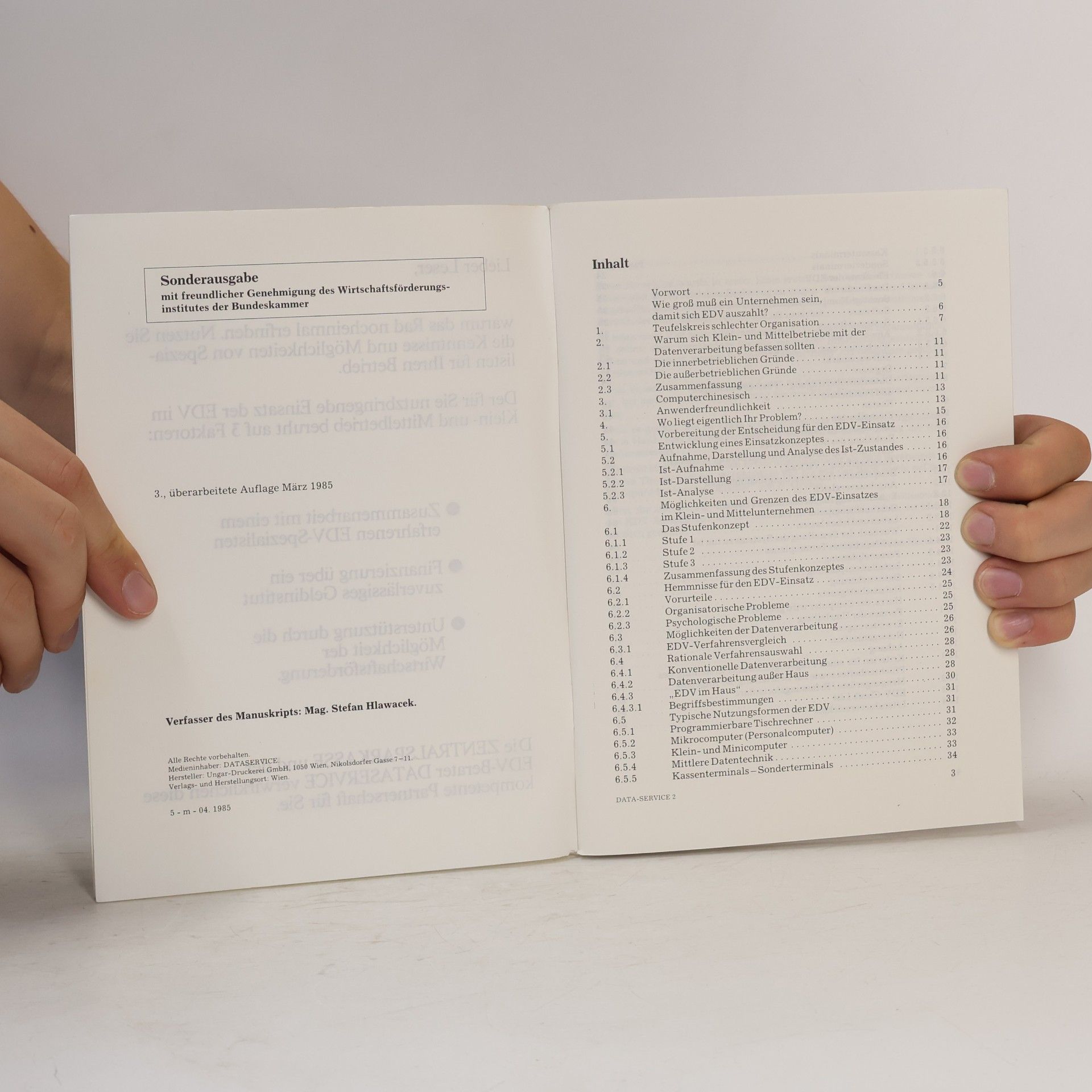 Various authors EDV in Klein- und Mittelbetrieben