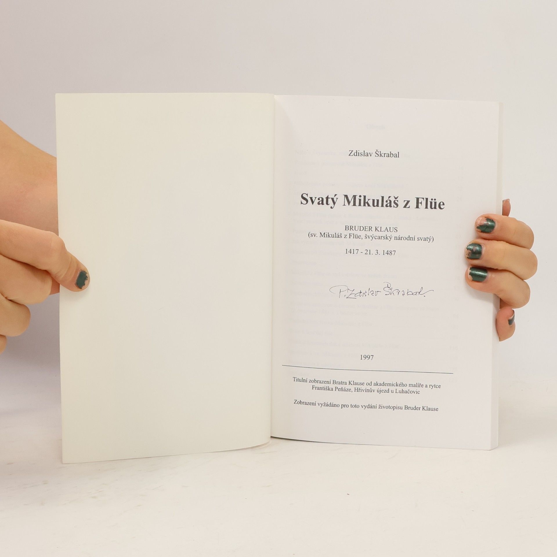 Zdislav Škrabal Svätý Mikuláš z Flüe