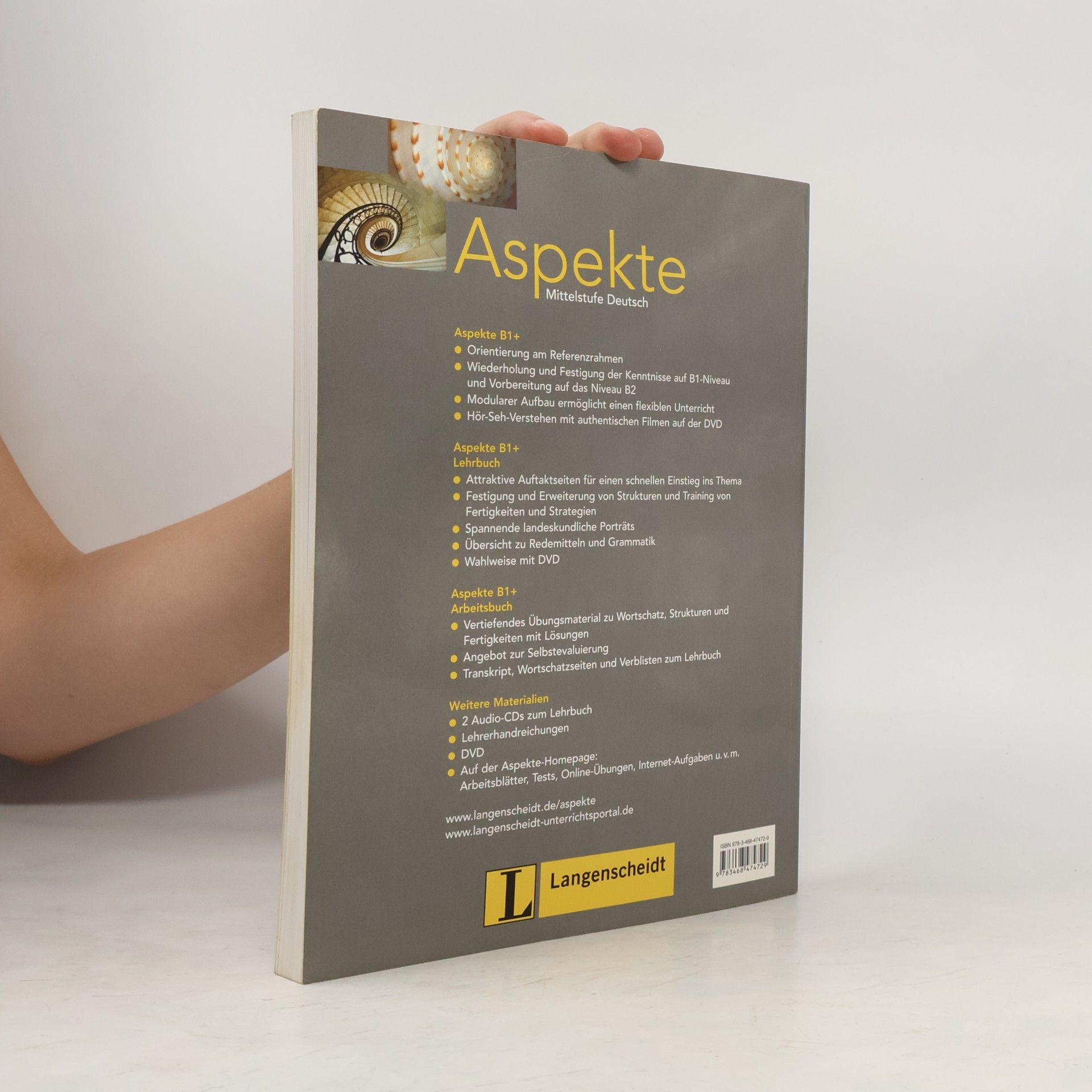 Ute Koithan Aspekte : Mittelstufe Deutsch : Niveau B1+. Arbeitsbuch 1